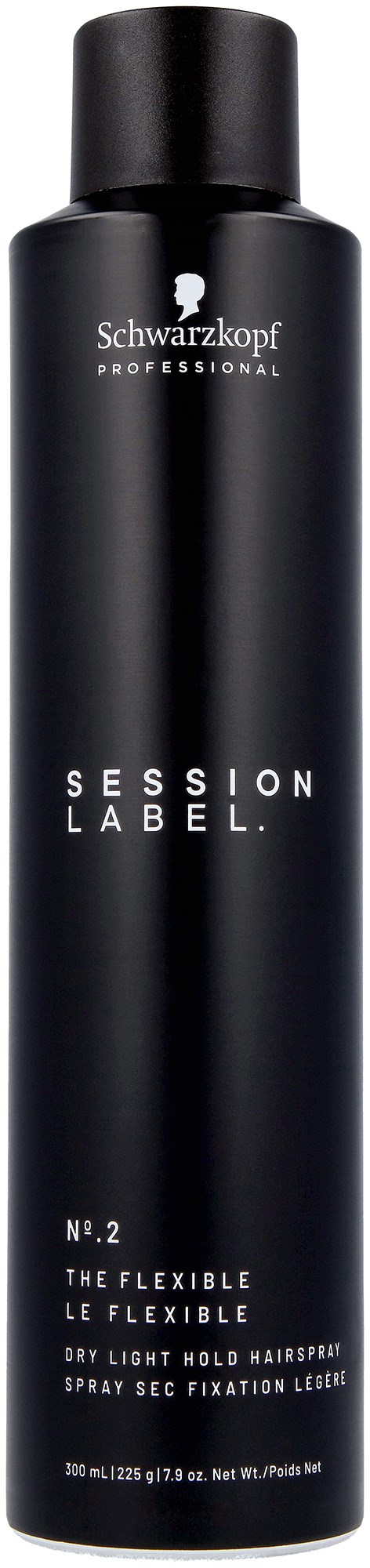 Schwarzkopf Professional Session Label THE FLEXIBLE Dry Light Hold Hairspray 300 ml