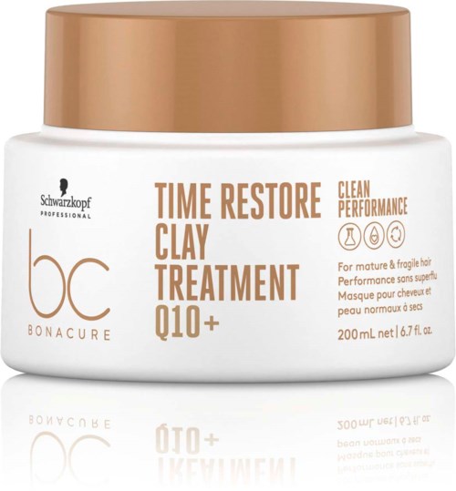 Schwarzkopf Professional BC Bonacure Time Restore Clay Treatment Q10+ 200 ml