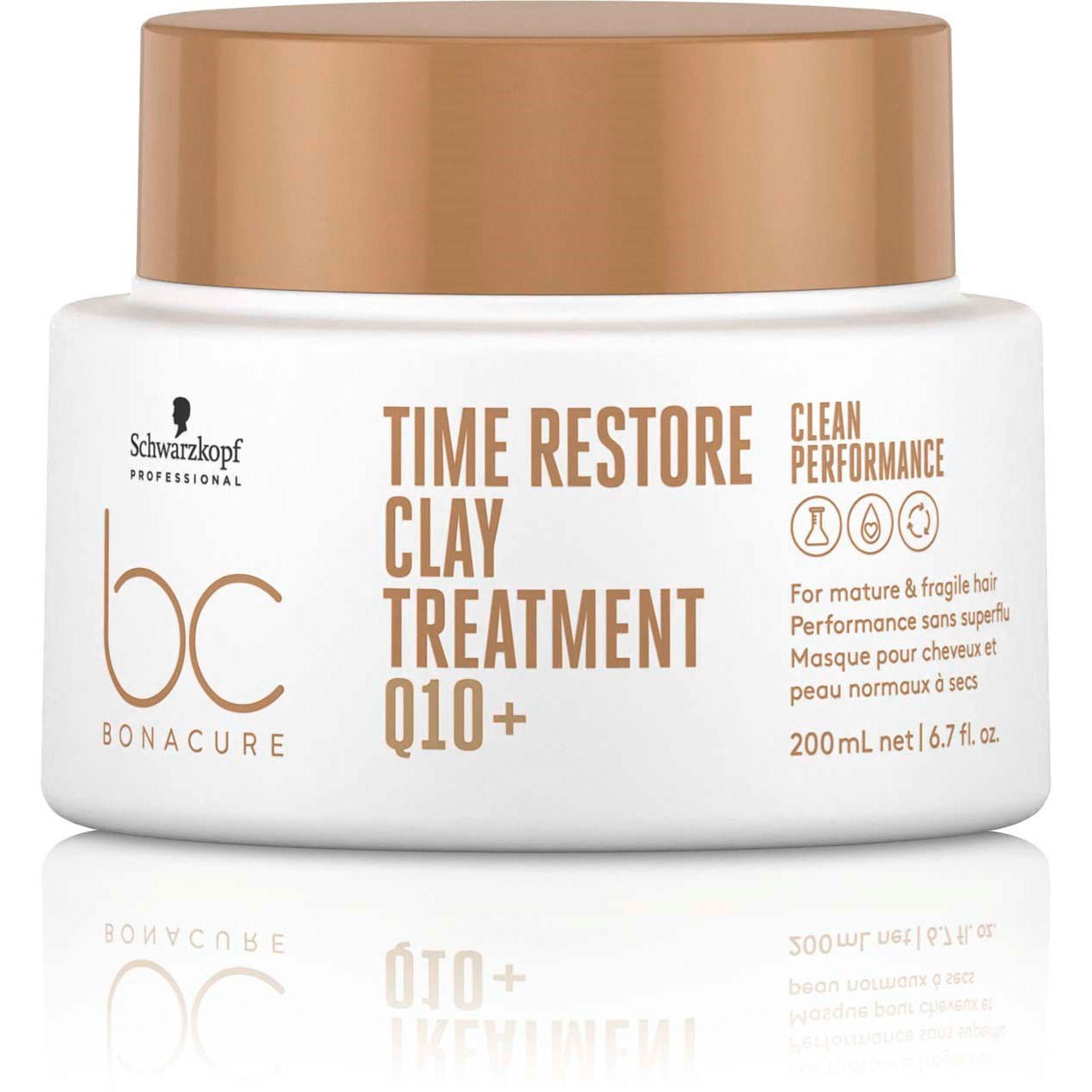 Läs mer om Schwarzkopf Professional BC Bonacure Time Restore Clay Treatment Q10+