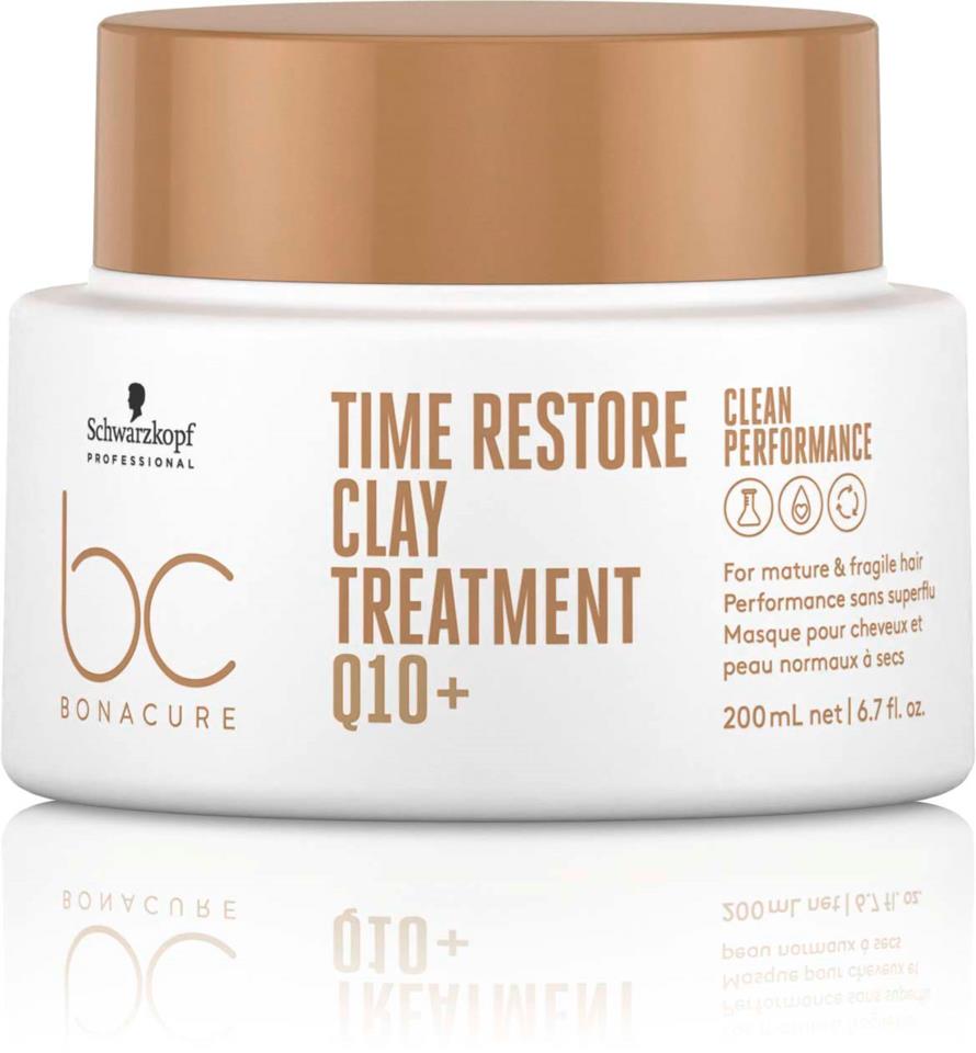 Schwarzkopf Professional Time Restore Clay Treatment Q10+ 200 ml