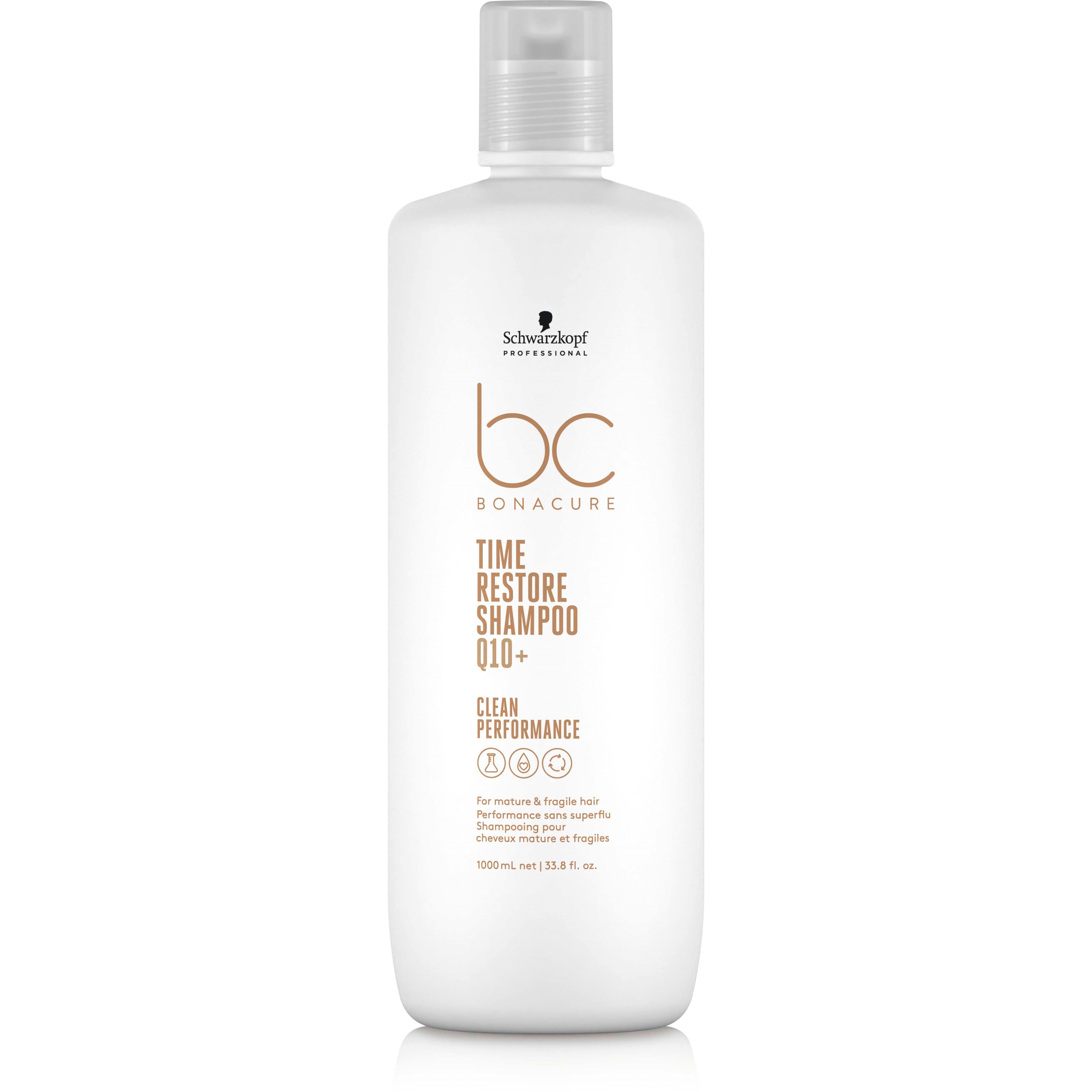 Läs mer om Schwarzkopf Professional BC Bonacure Time Restore Shampoo Q10+ 1000 ml