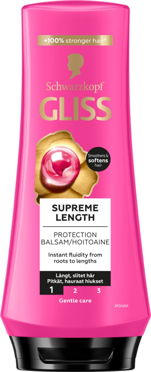 Schwarzkopf Gliss Protection Conditioner Supreme Length 200 ml