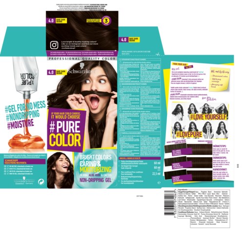 Schwarzkopf Pure Color 4.0 Bare 4.0 Bare Dark Brown