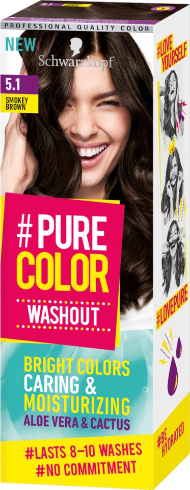 Schwarzkopf Professional Pure Color Washout 5.1 Ashy Brown