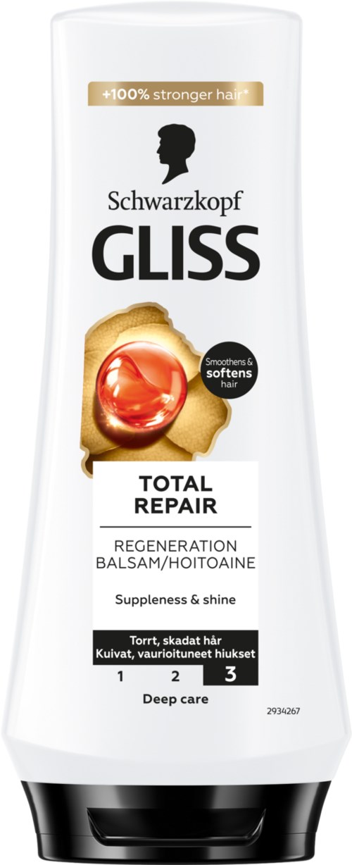 Schwarzkopf Gliss Regeneration Conditioner Total Repair 200 ml