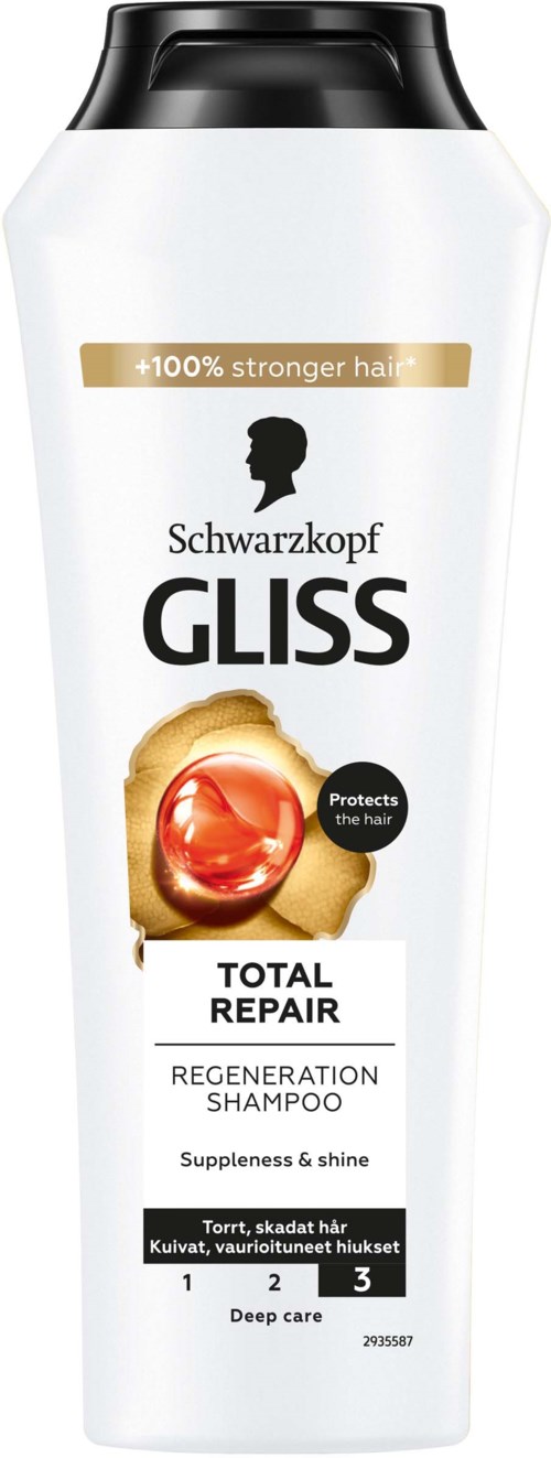 Schwarzkopf Gliss Regeneration Shampoo Total Repair 250 ml
