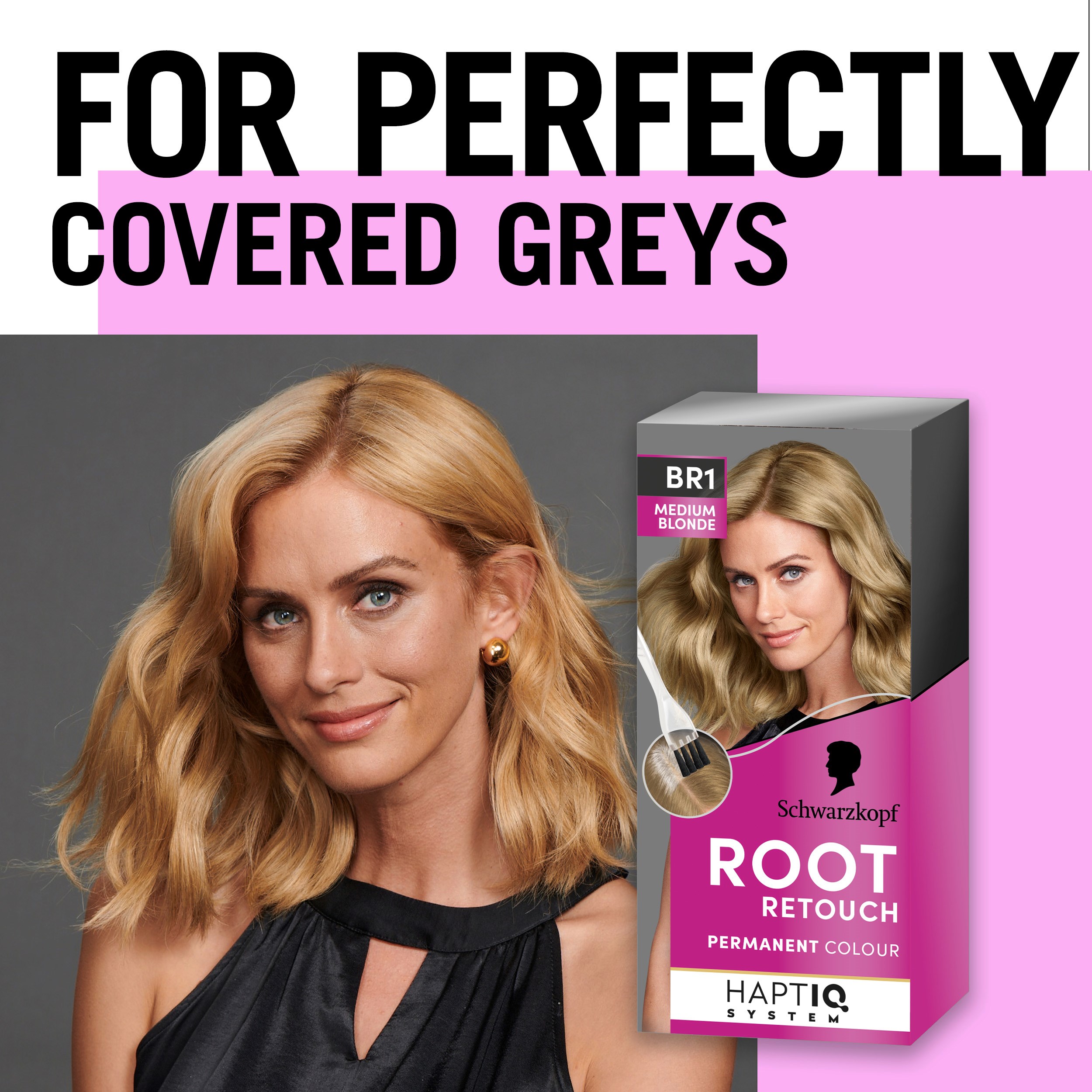 Schwarzkopf Root Retouch Permanent Color BR1 Medium Blonde (obrázok 4)