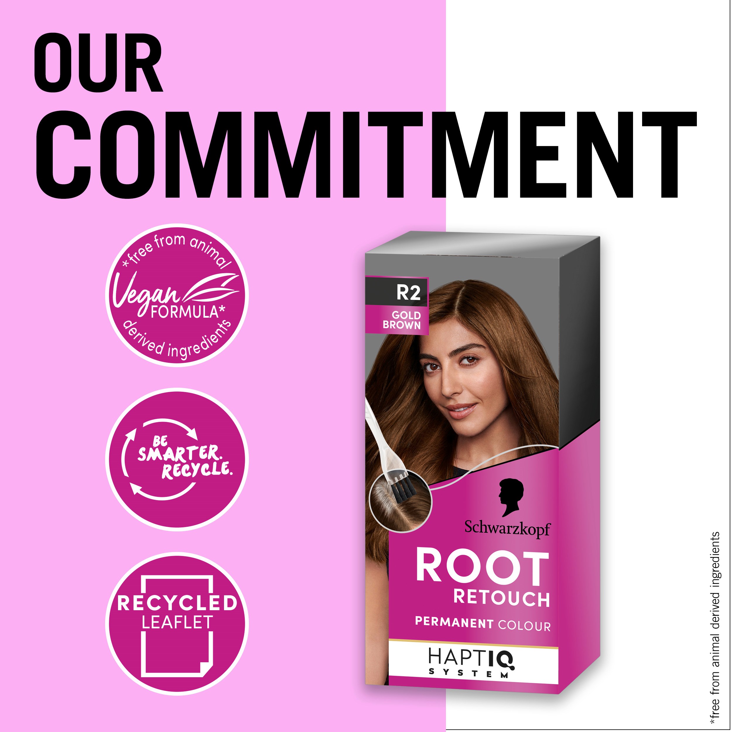 Schwarzkopf Root Retouch Permanent Color R2 Gold Brown (obrázok 7)
