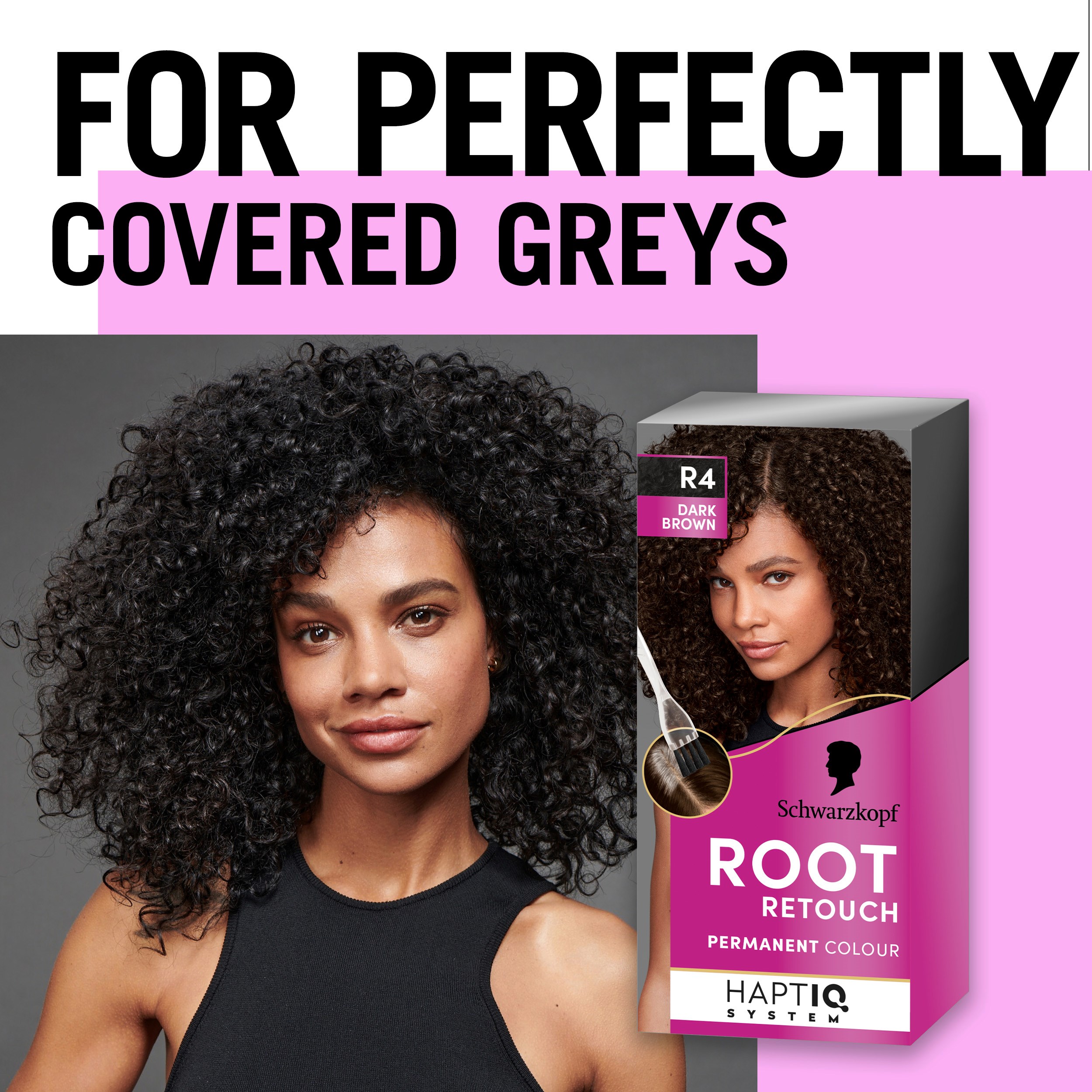 Schwarzkopf Root Retouch Permanent Color R4 Dark Brown (obrázok 4)