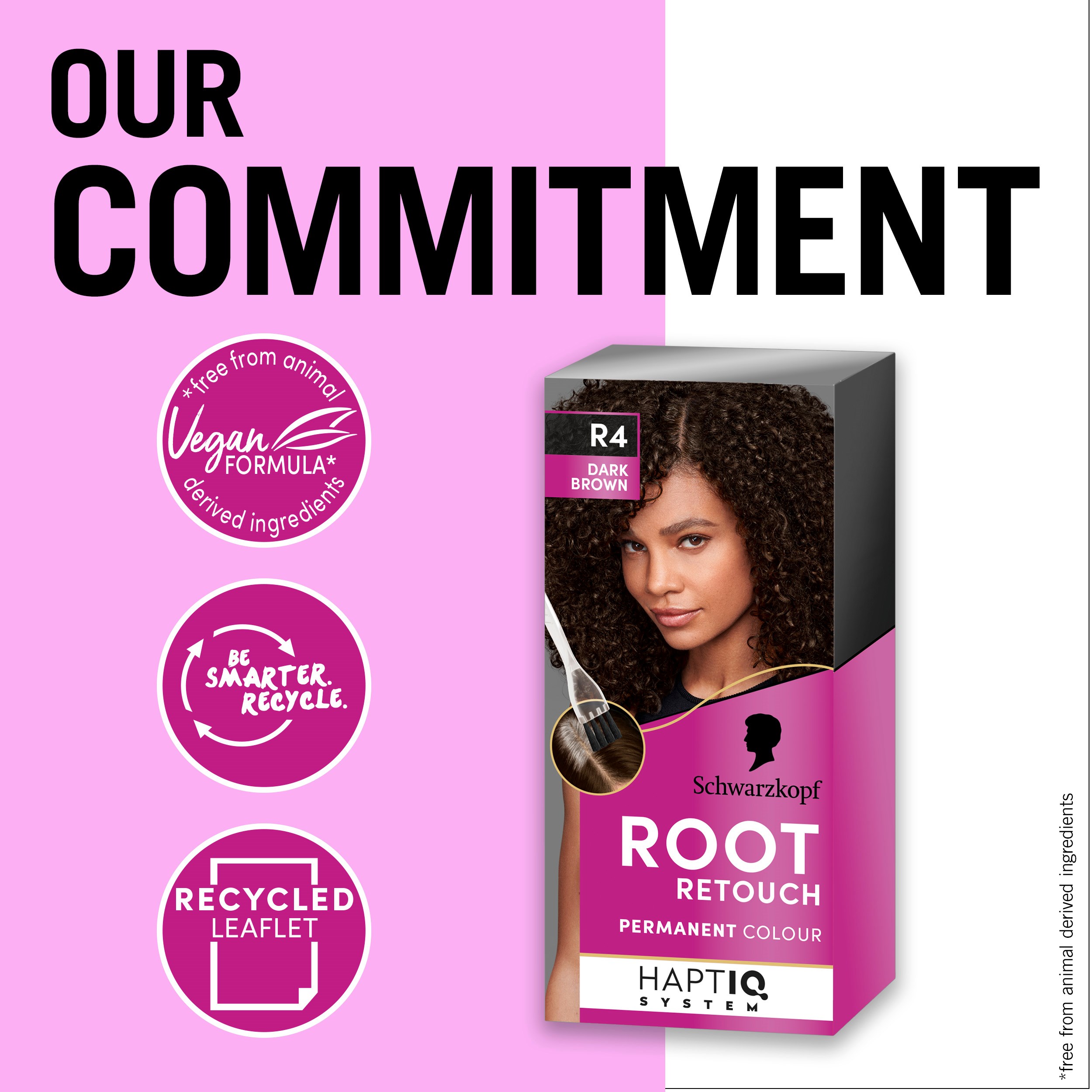 Schwarzkopf Root Retouch Permanent Color R4 Dark Brown (obrázok 7)