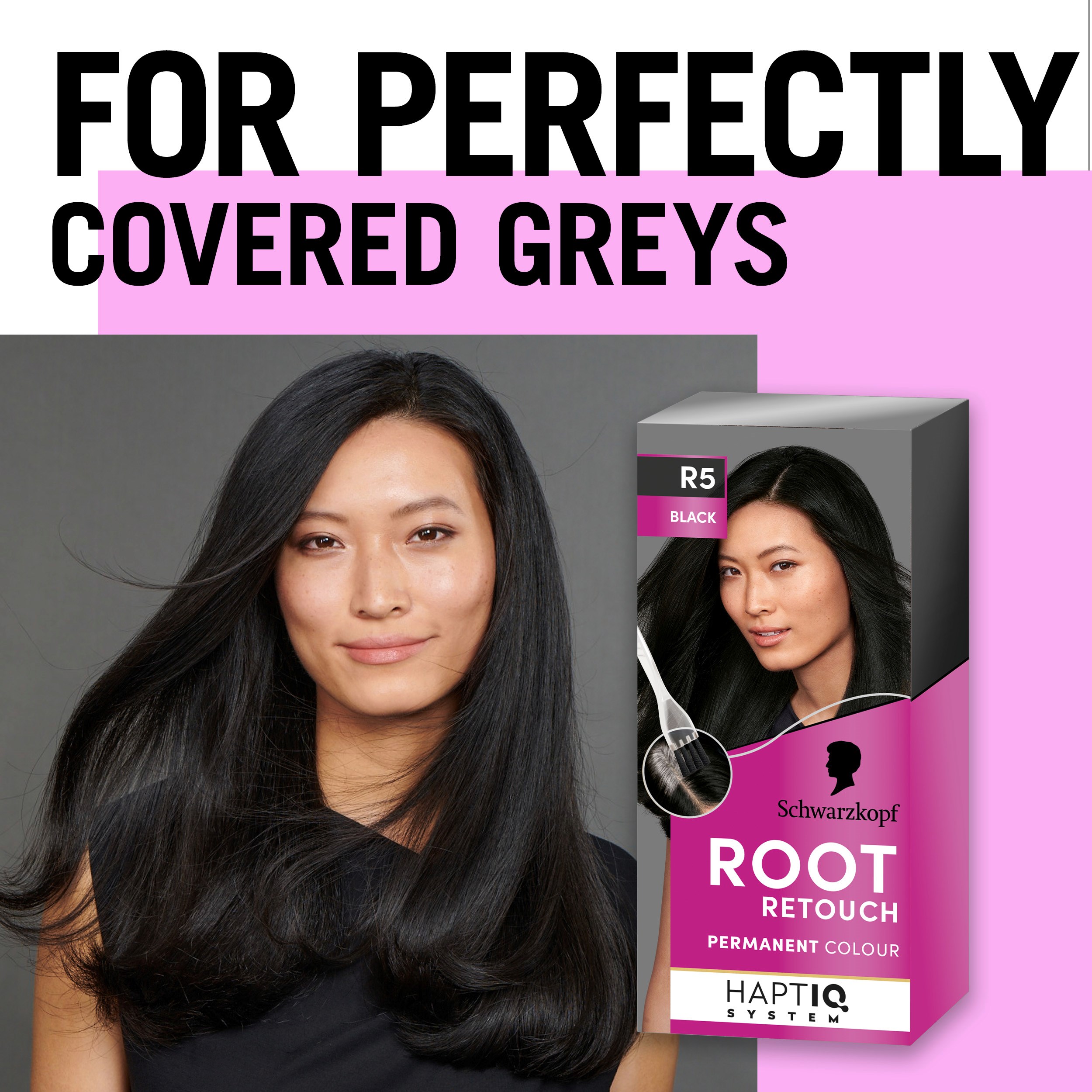 Schwarzkopf Root Retouch Permanent Color Color R5 Black (obrázok 4)