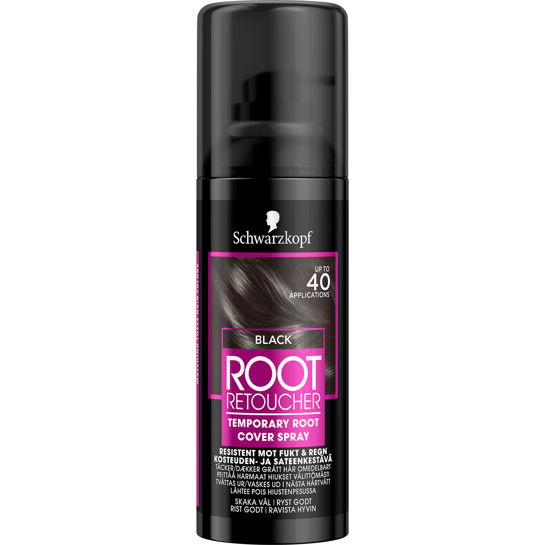Läs mer om Schwarzkopf Root Retoucher Root Cover Spray Black
