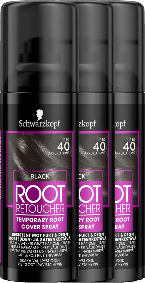 Schwarzkopf Root Retoucher Black 3-pack