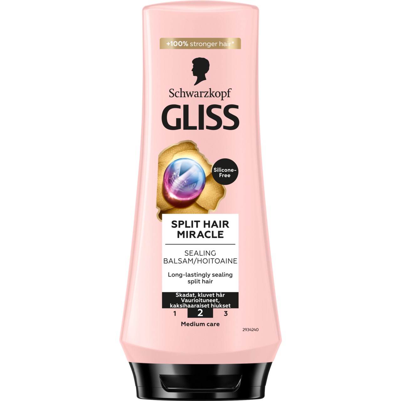 Schwarzkopf Gliss Sealing Conditioner Split Hair Miracle 200 ml billede