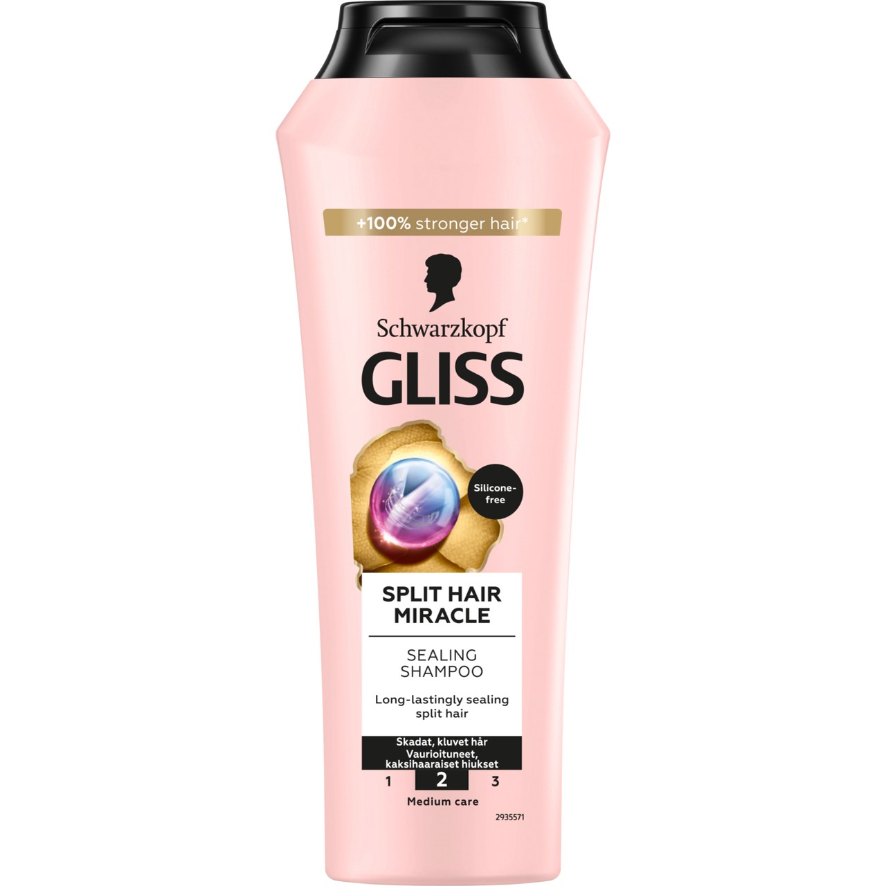 Schwarzkopf Gliss Sealing Shampoo Split Hair Miracle 250 ml billede