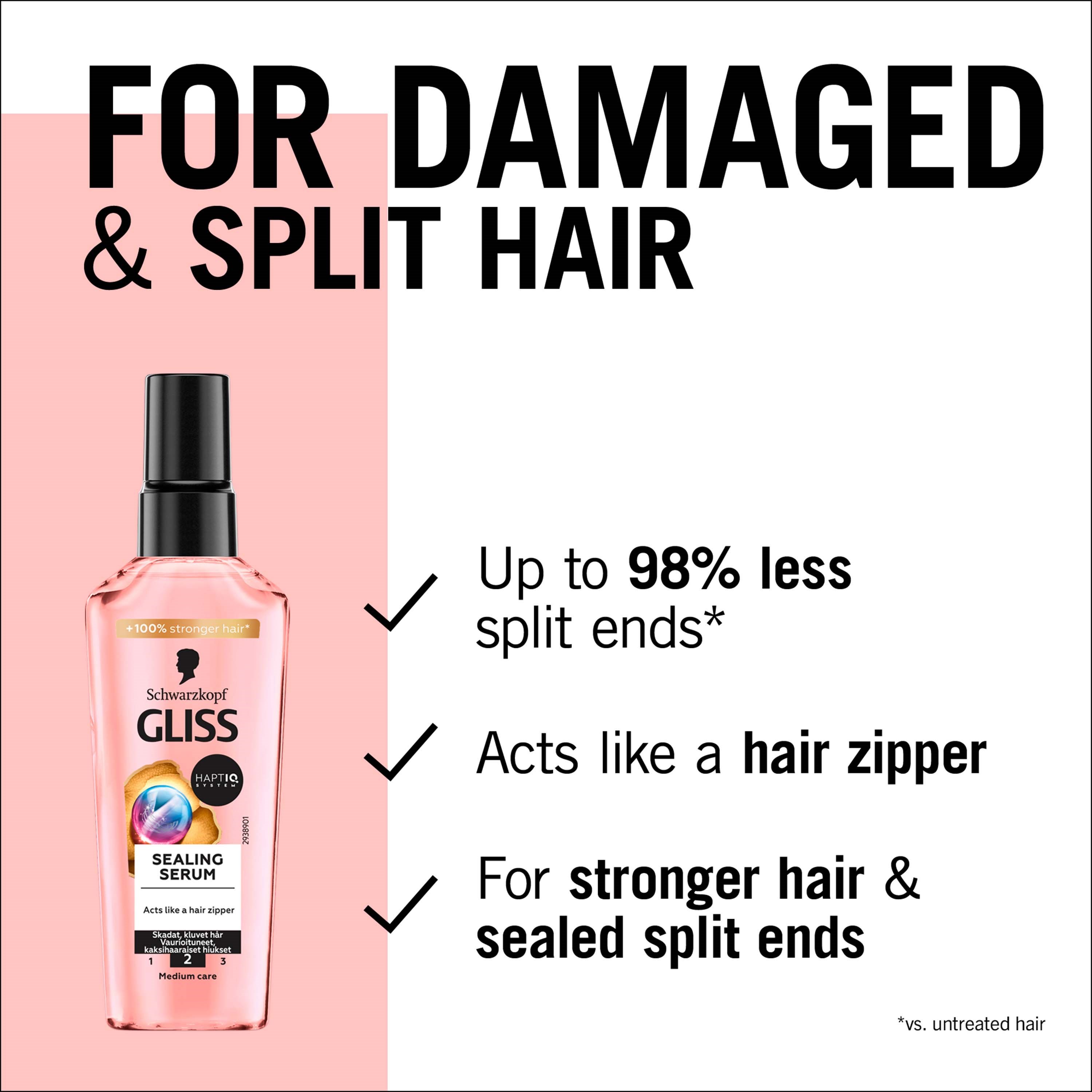 Schwarzkopf Gliss Split Hair Miracle Sealing Serum  75 ml (zdjęcie 3)