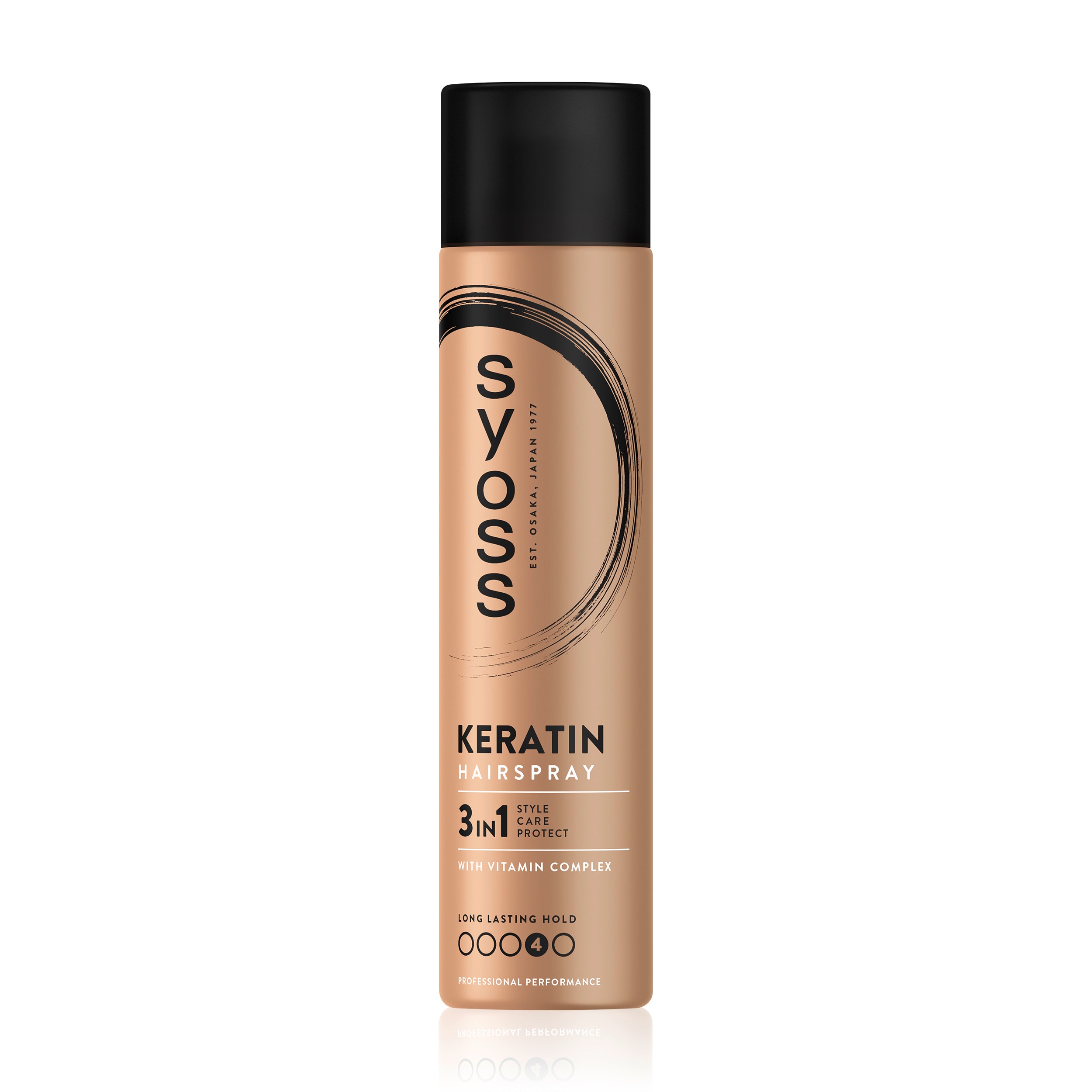 Alternativ bild 1 för Syoss Hairspray Keratin 400 ml