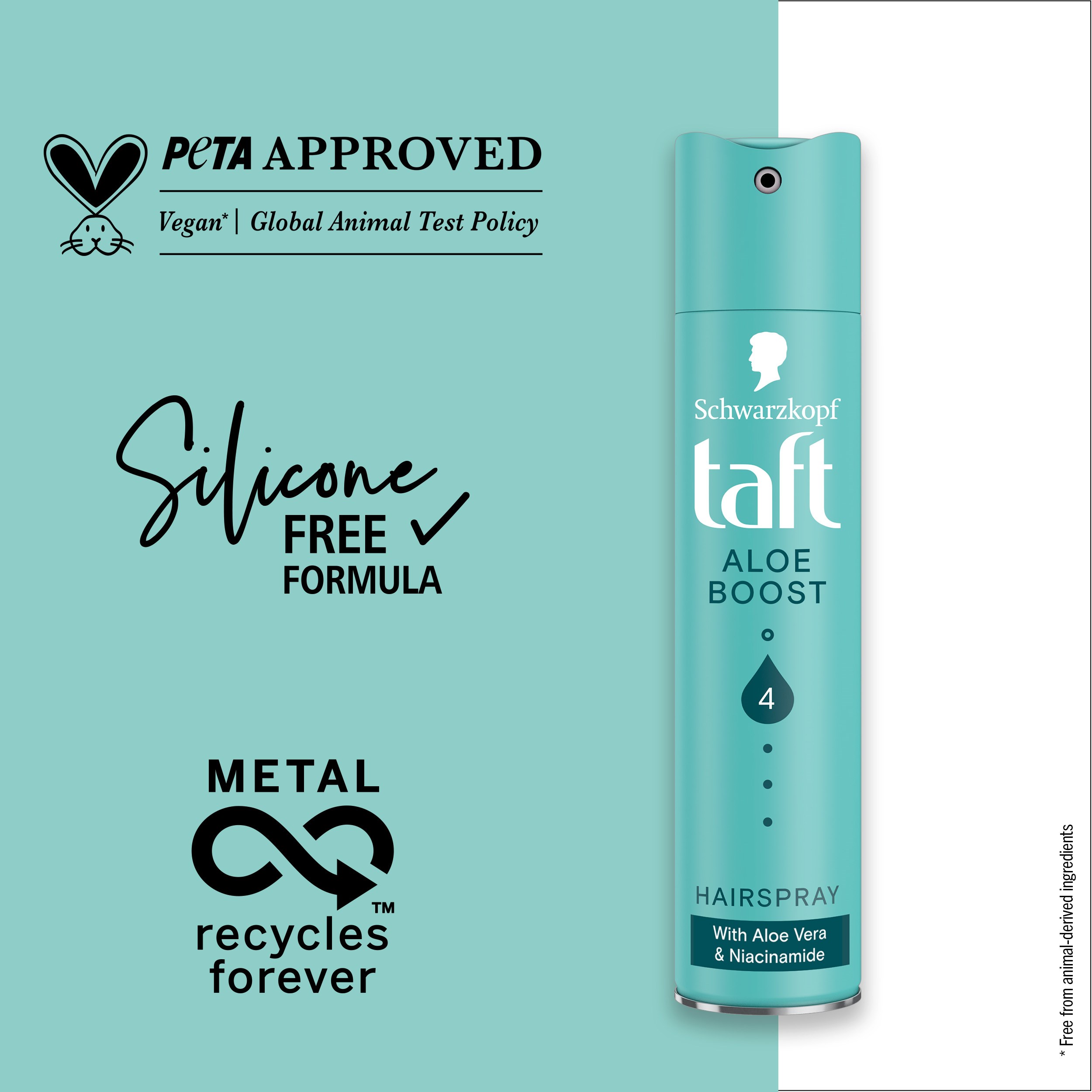 Schwarzkopf TAFT Aloe Boost Hairspray (obrázok 6)