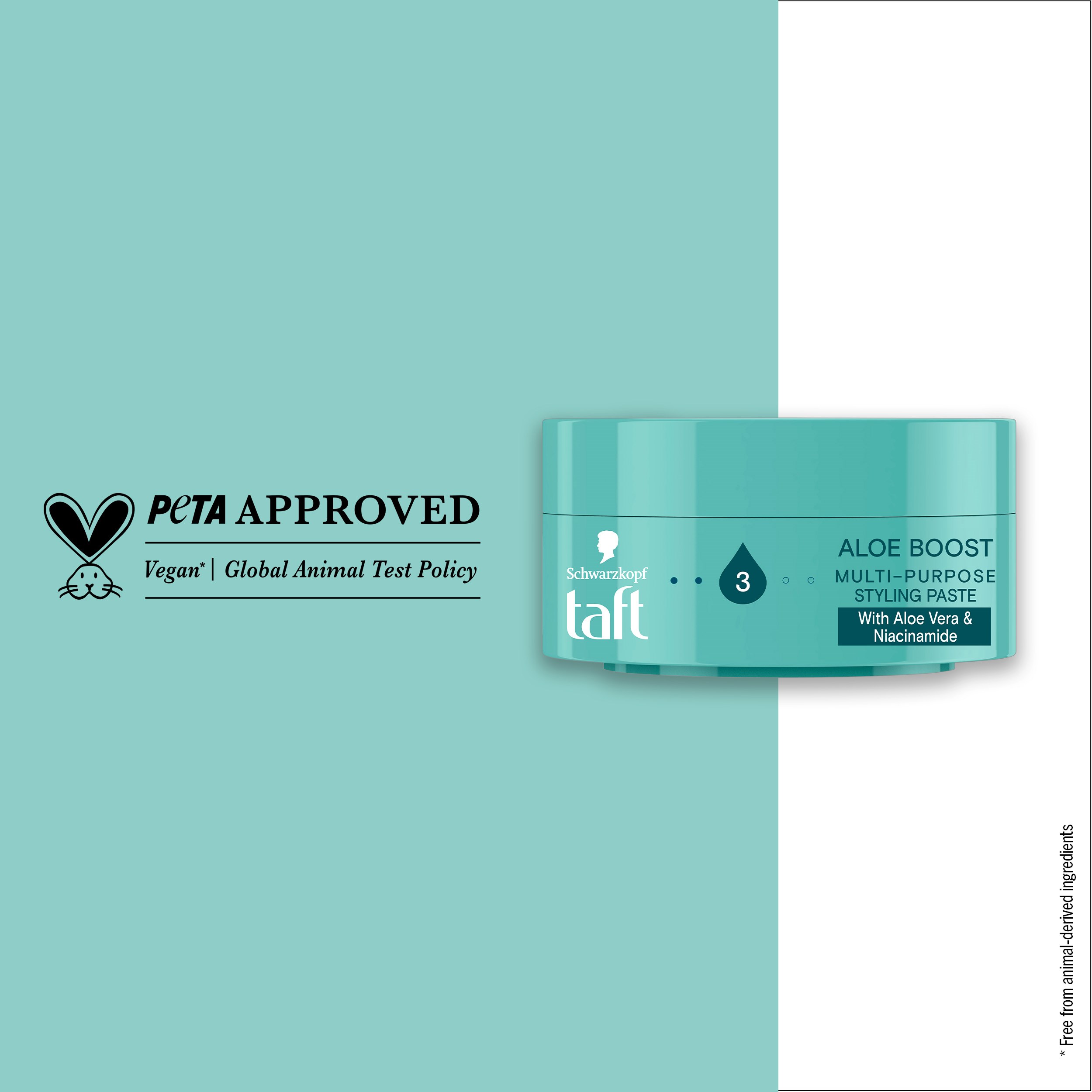 Schwarzkopf TAFT Aloe Boost Styling Paste (obrázok 6)