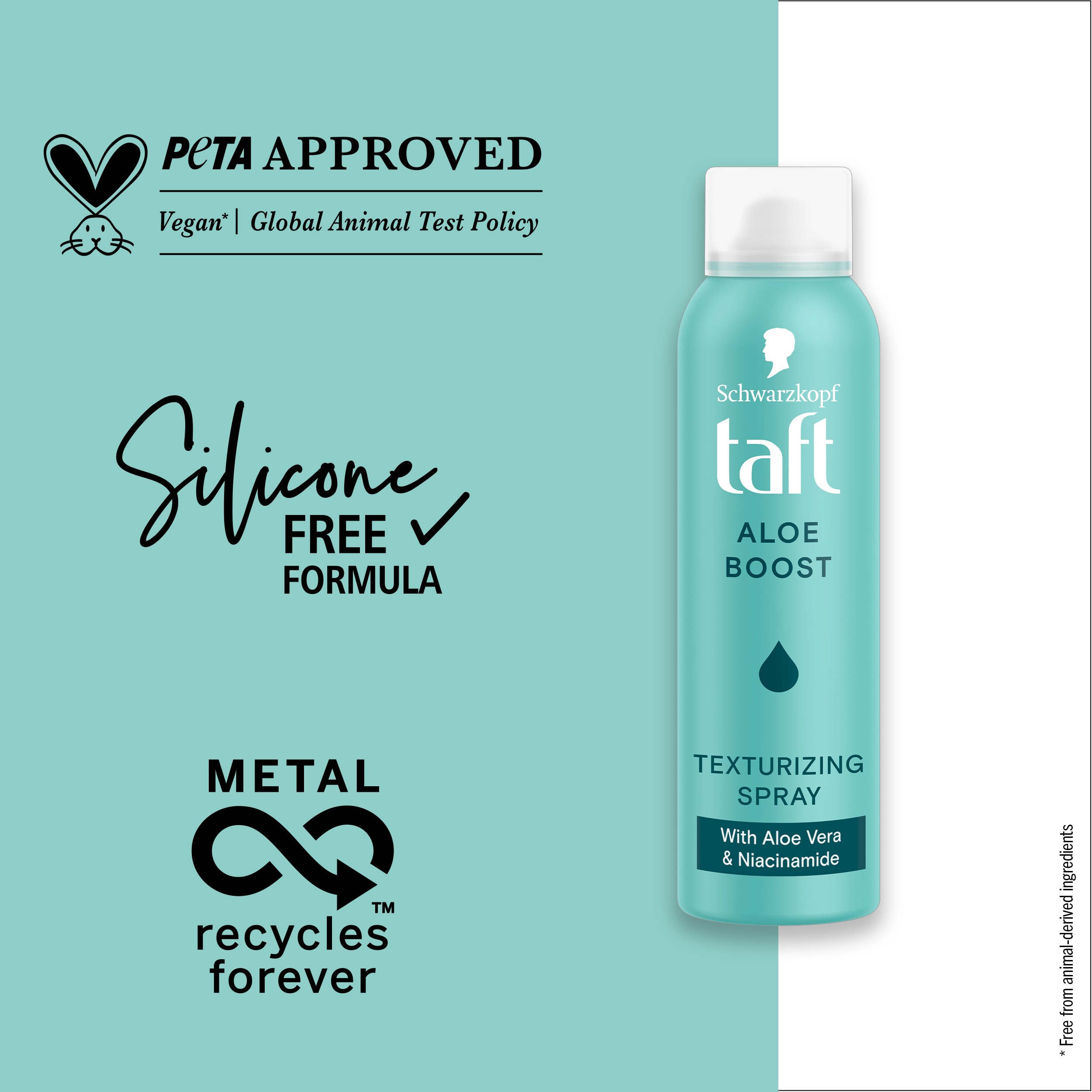 Schwarzkopf TAFT Aloe Boost Texturizing Spray (obrázok 6)