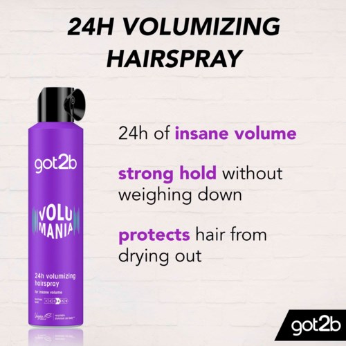 Schwarzkopf Got2b Volumania Hairspray  300 ml