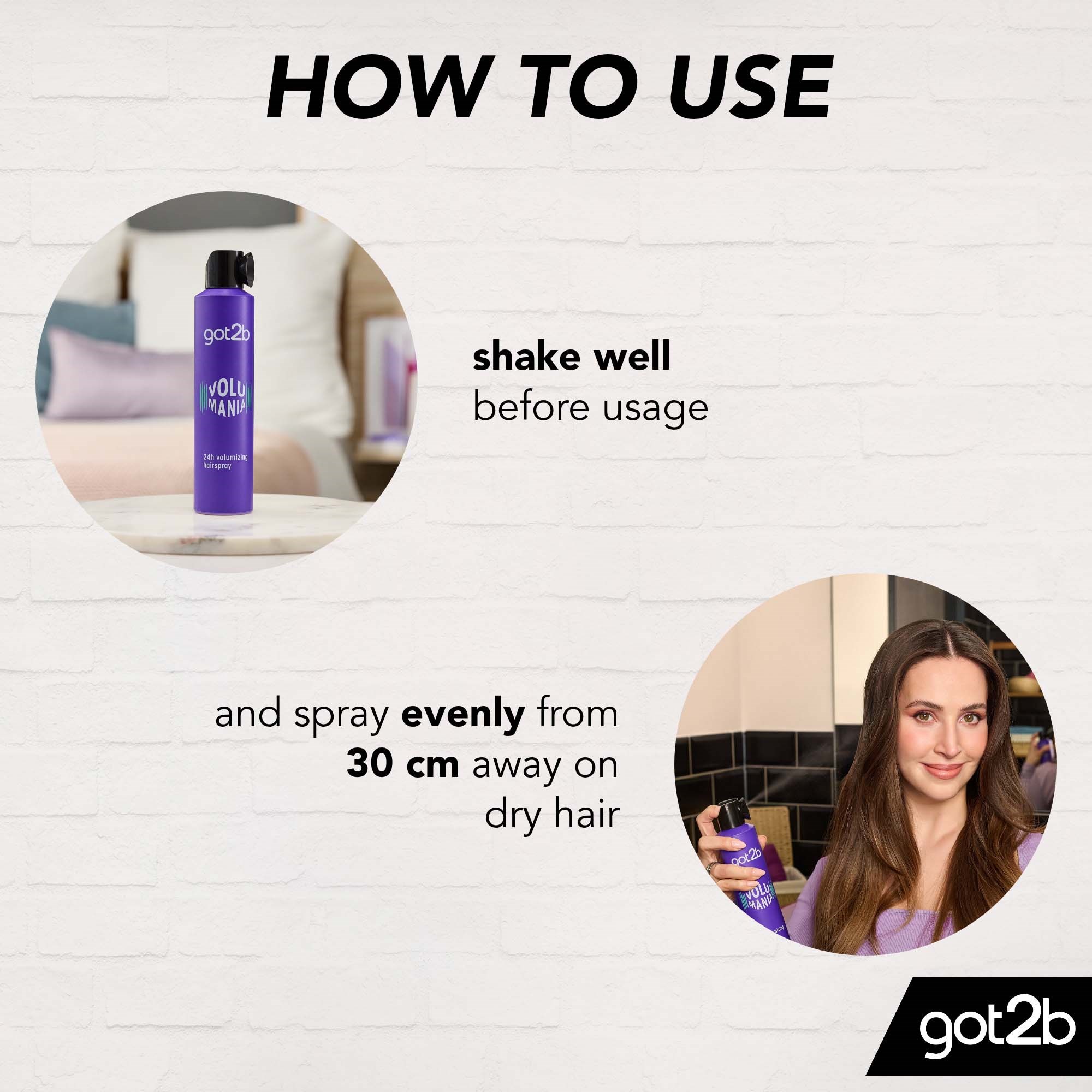 Schwarzkopf Got2b Volumania Hairspray 300 ml (obrázok 3)