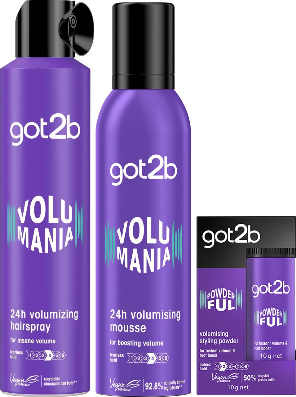 Schwarzkopf Volumania Trio