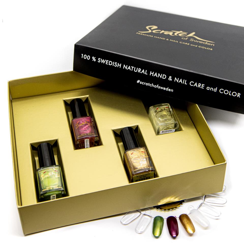 Scratch Nail Inspo - Scratch Color Gift Box