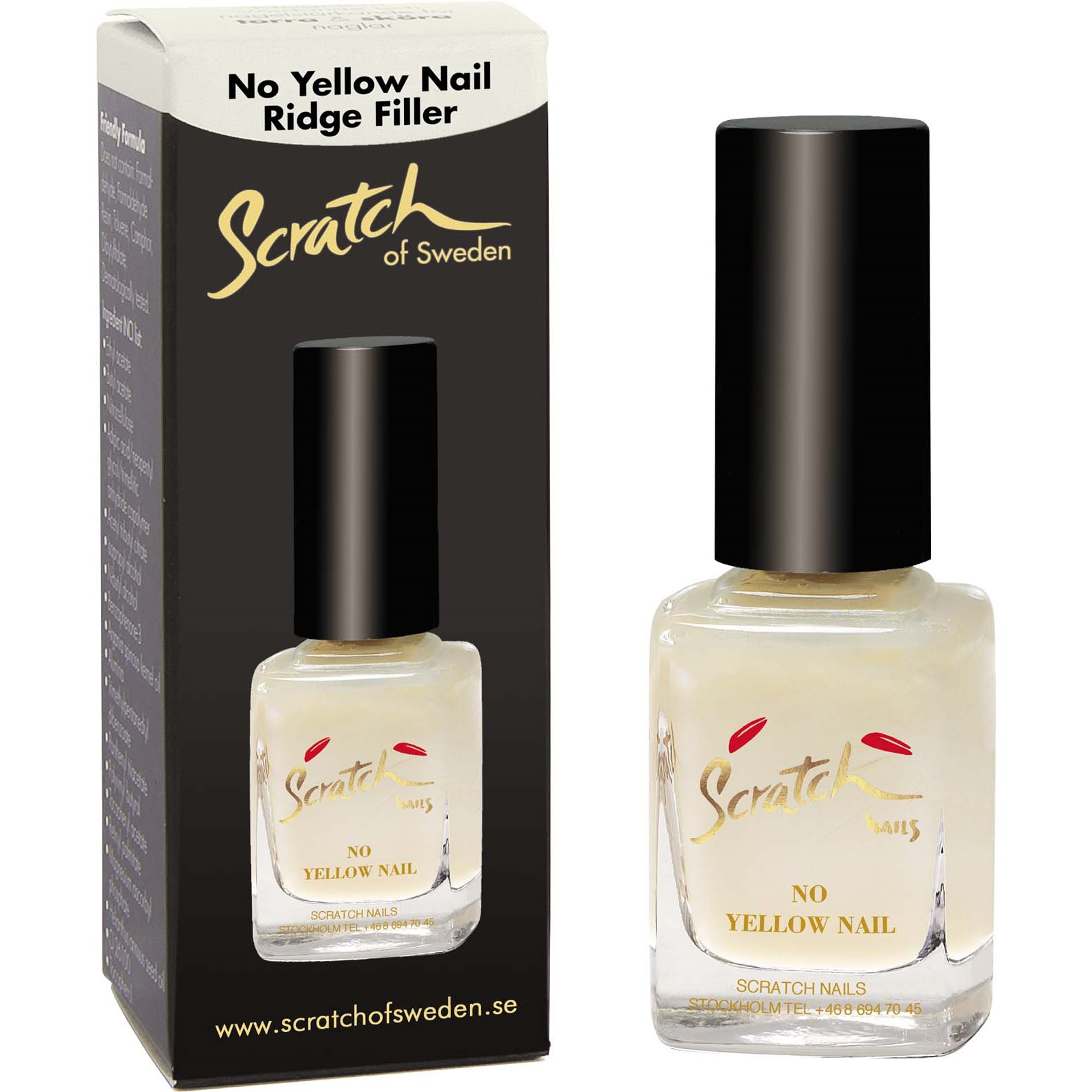 Bilde av Scratch Of Sweden 108 No Yellow Nail 12 Ml