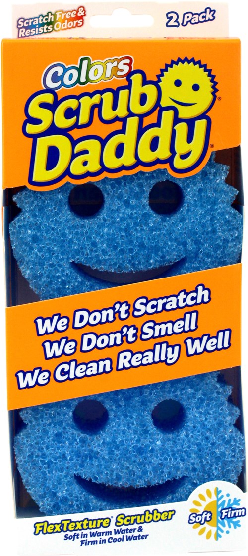 Scrub Daddy Sticker Scrub Daddy Colors 2 Pack Blue | lyko.com