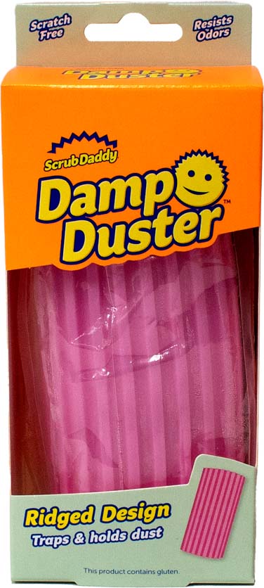 New in Package Damp Duster Scrub Daddy Grey Amazing Product