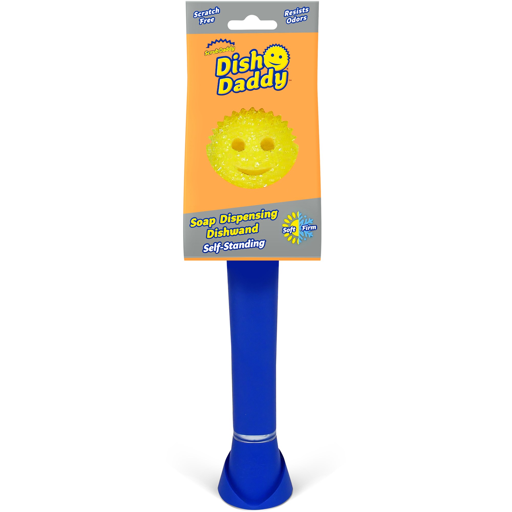 Scrub Daddy Soap Dispensing Dishwand Blue