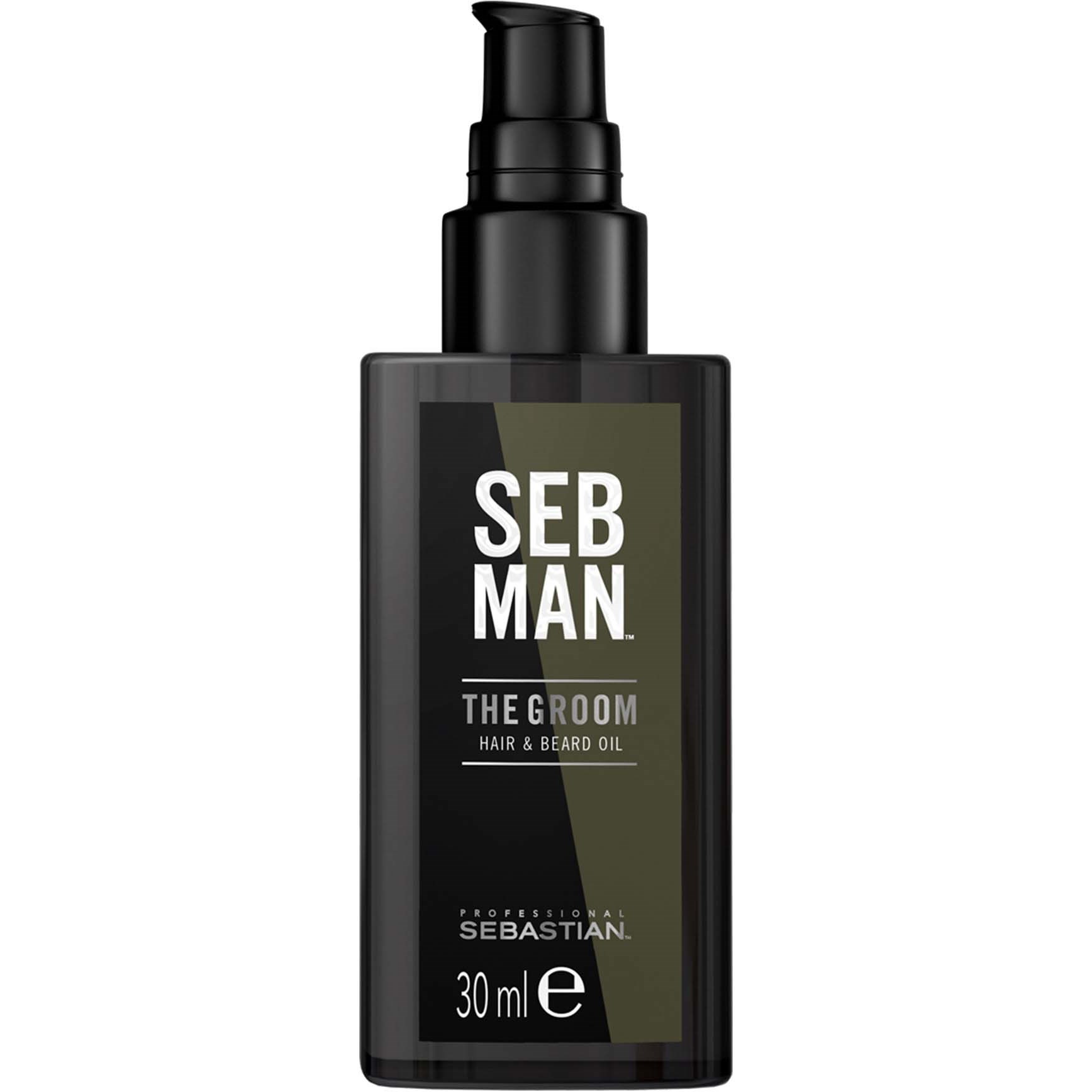 SEB MAN The Groom Hair & Beard Oil 30 ml billede