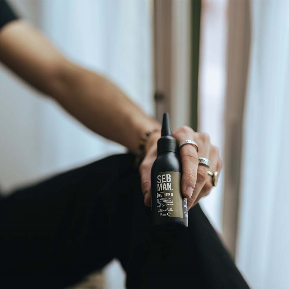 Alternativ bild 1 för SEB MAN   The Hero Re-Workable Gel 75 ml