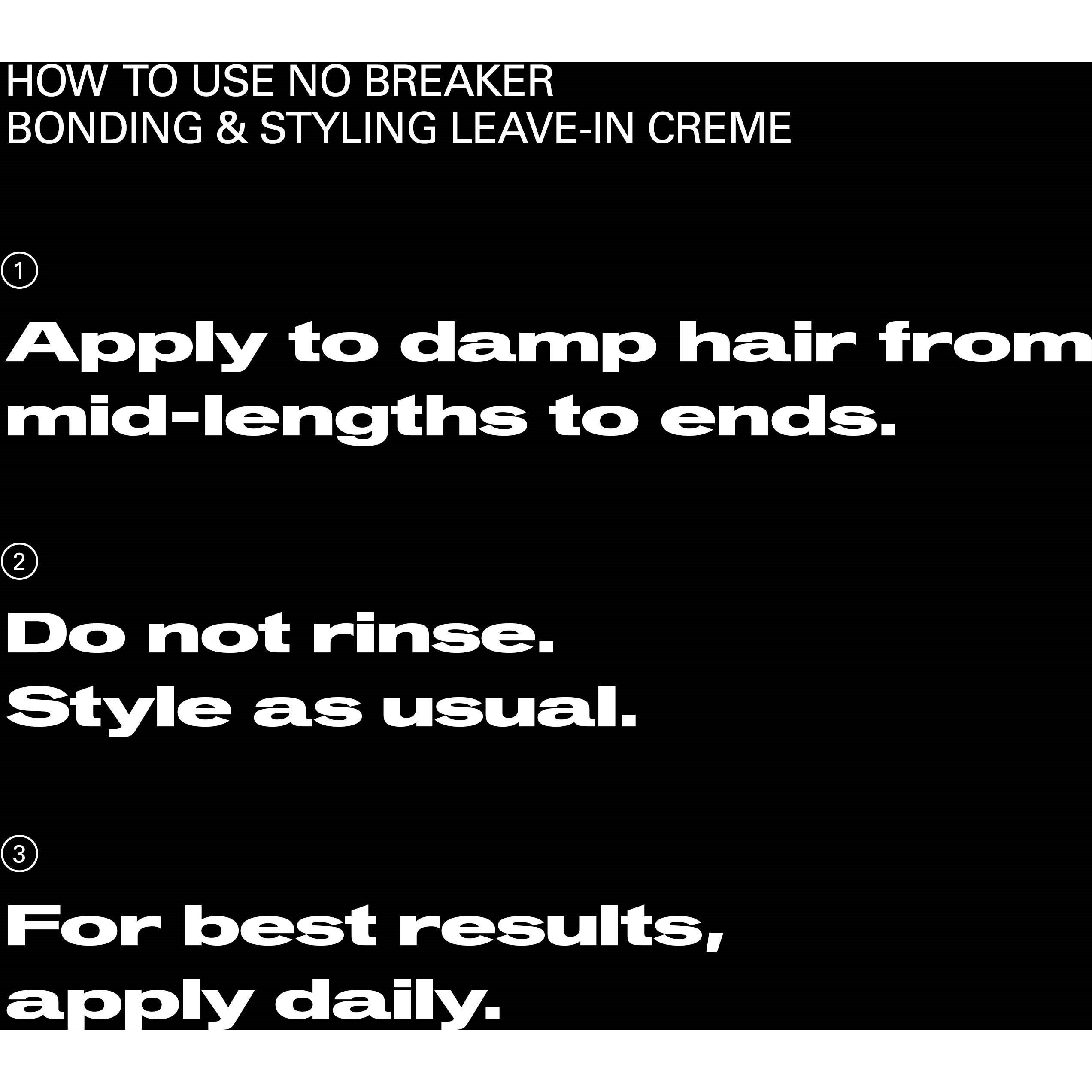 Sebastian Professional No.Breaker Bonding & Styling Leave In Creme 14 (obrázok 5)