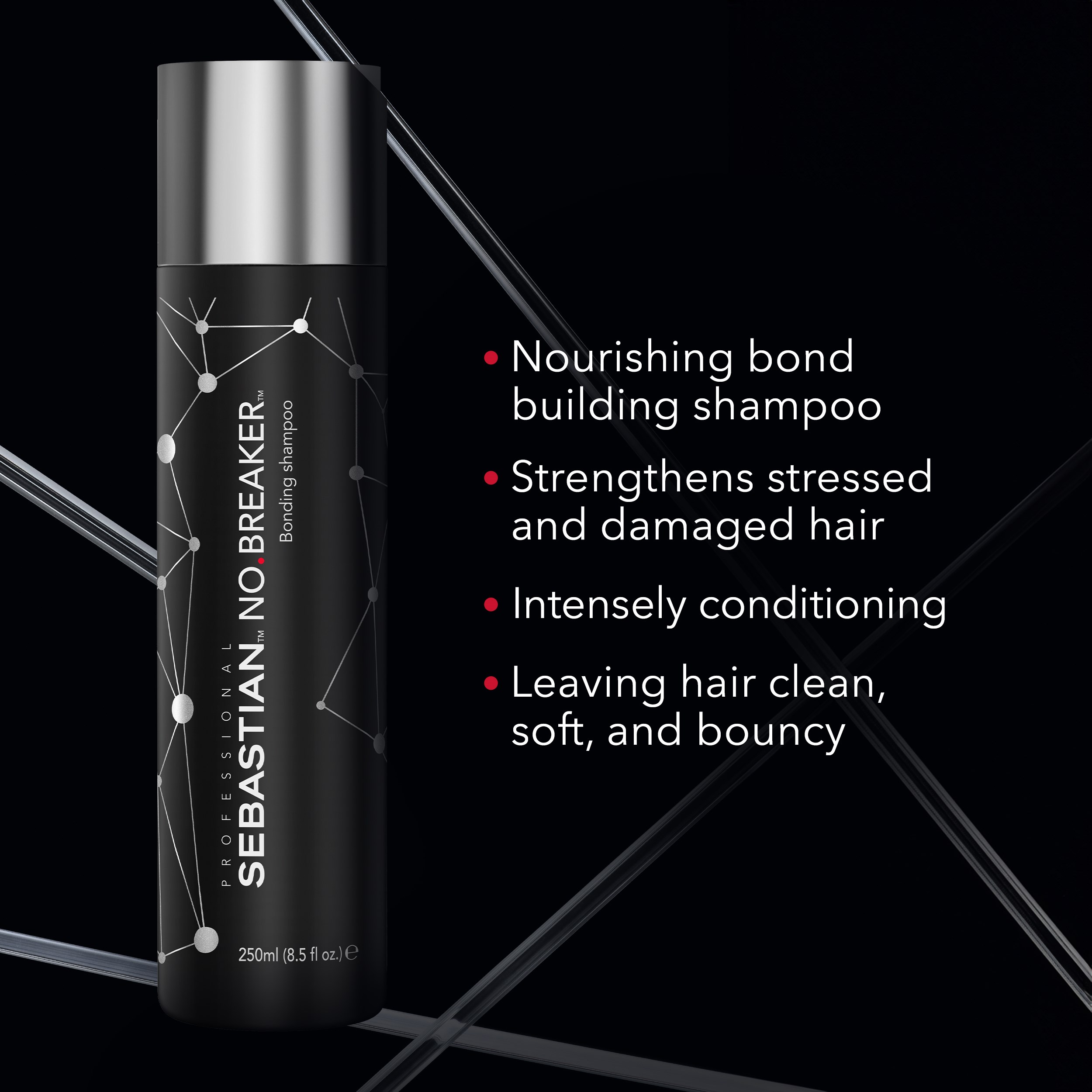 Sebastian Professional No.Breaker No.Breaker Bonding Shampoo 250 ml (obrázok 3)
