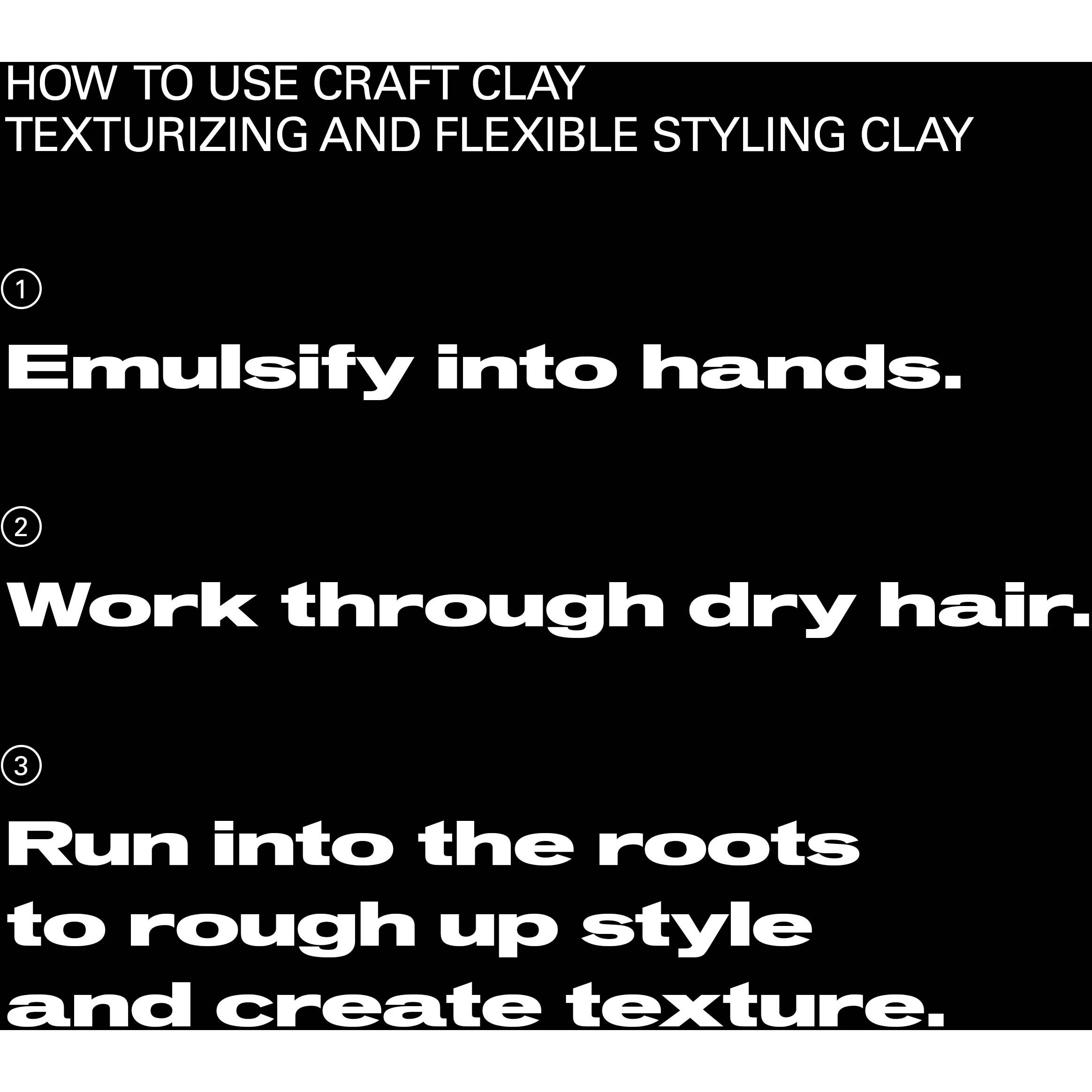 Sebastian Professional Styling and texture Craft Clay Texturizing & Fl (obrázok 5)