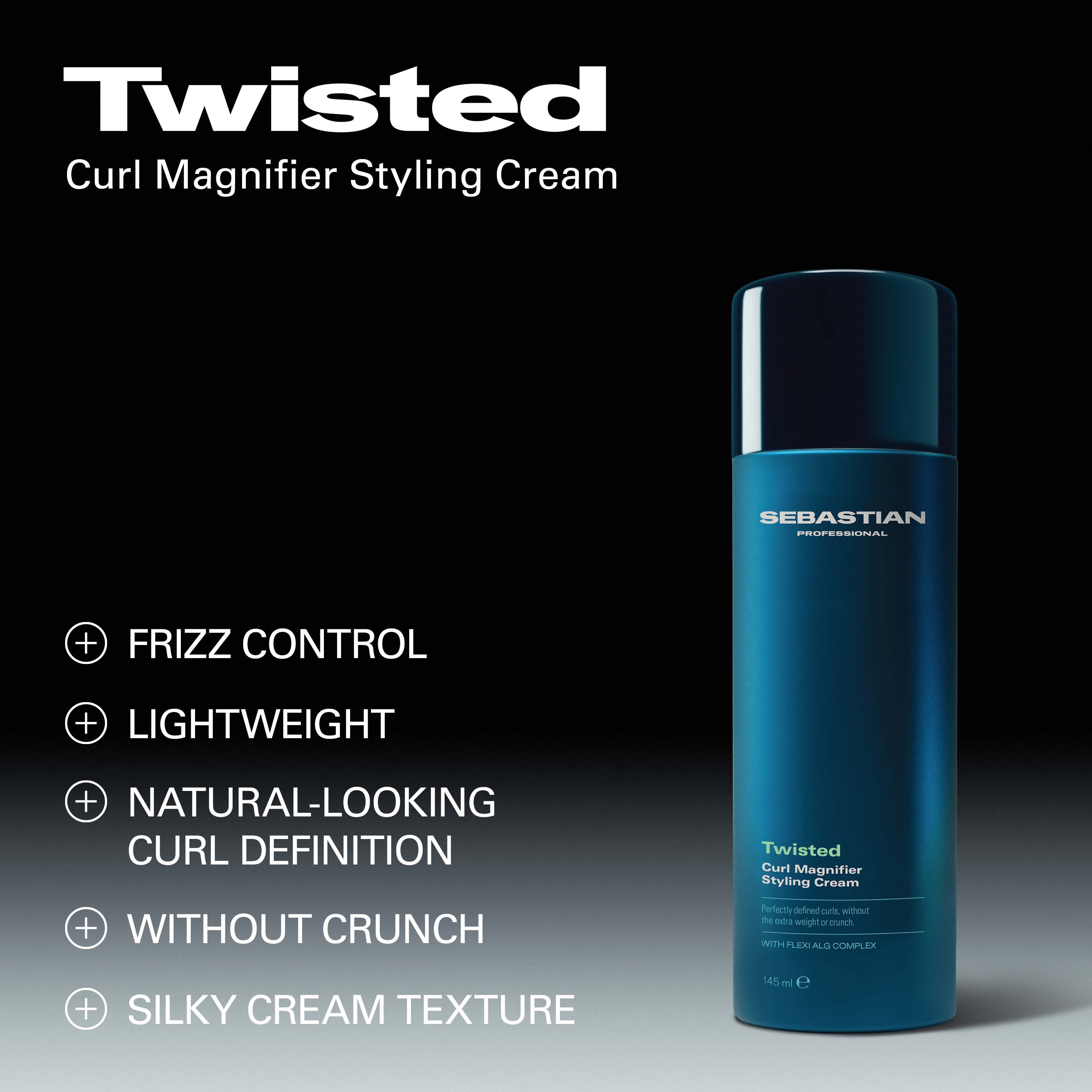 Sebastian Professional Twisted Curl Magnifier Styling Cream 145 ml (obrázok 3)