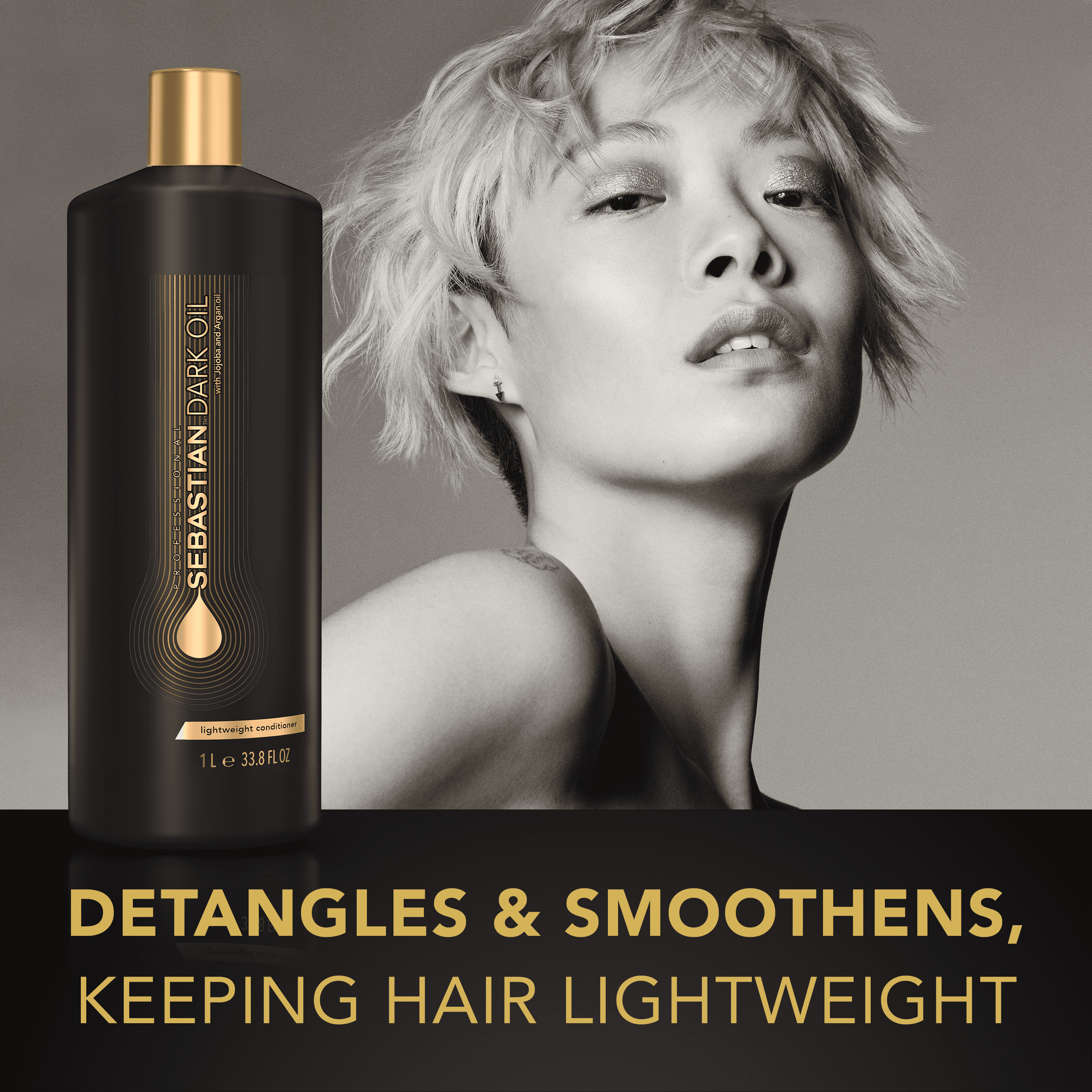 Sebastian Professional Dark Oil Lightweight Hair Conditioner 1000 ml