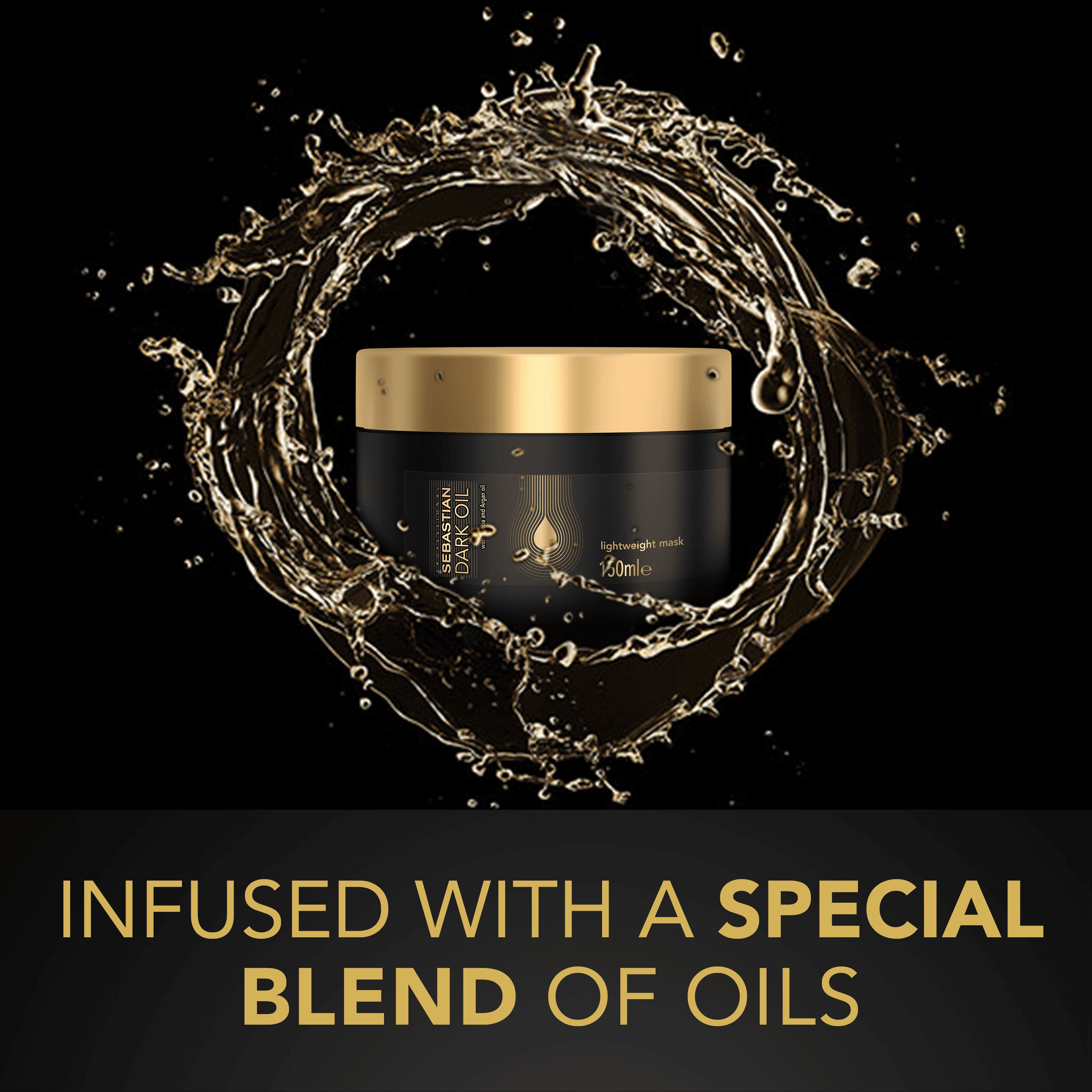 Sebastian Professional Dark Oil Mask 150 ml (obrázok 3)