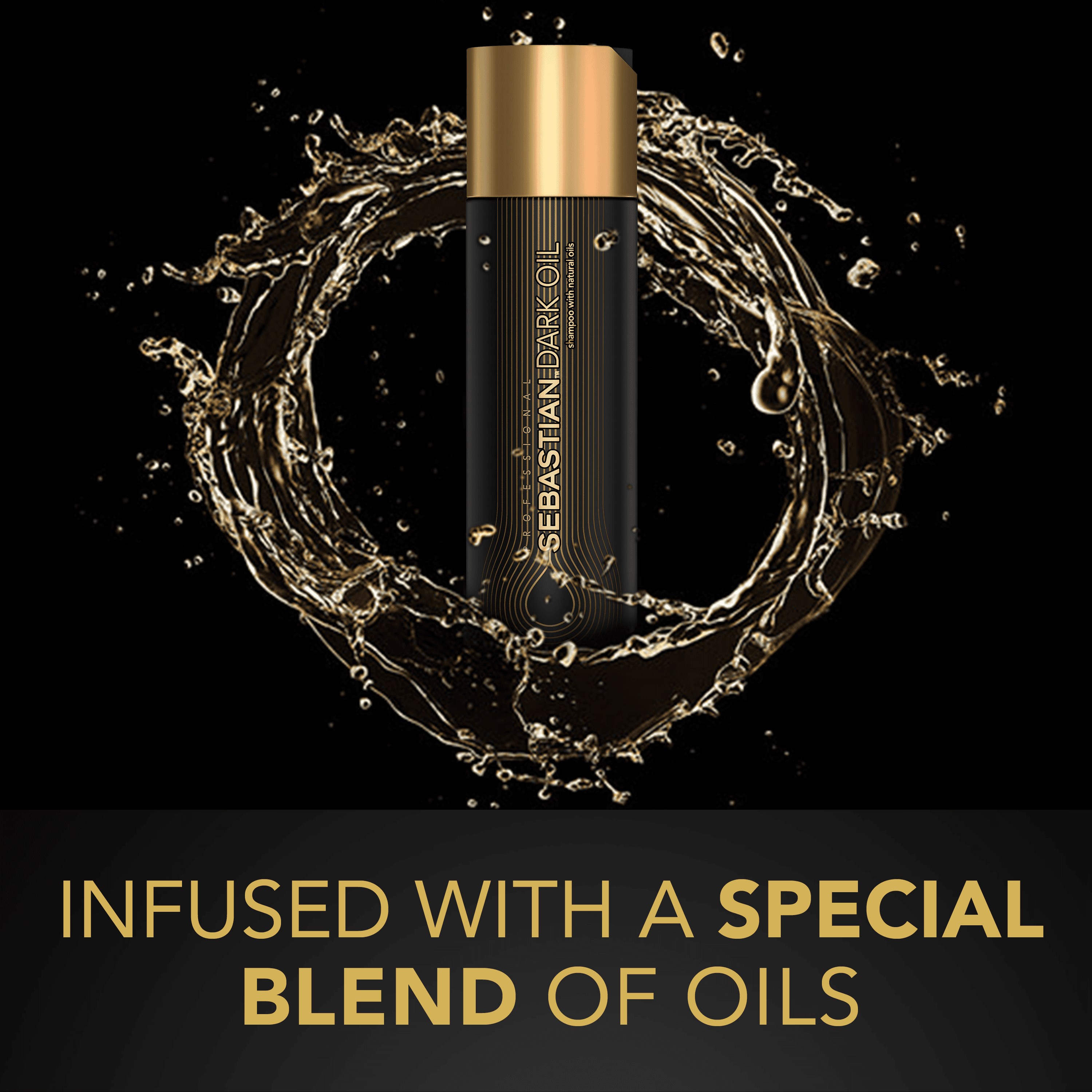 Sebastian Professional Dark Oil Shampoo 250 ml (obrázok 3)