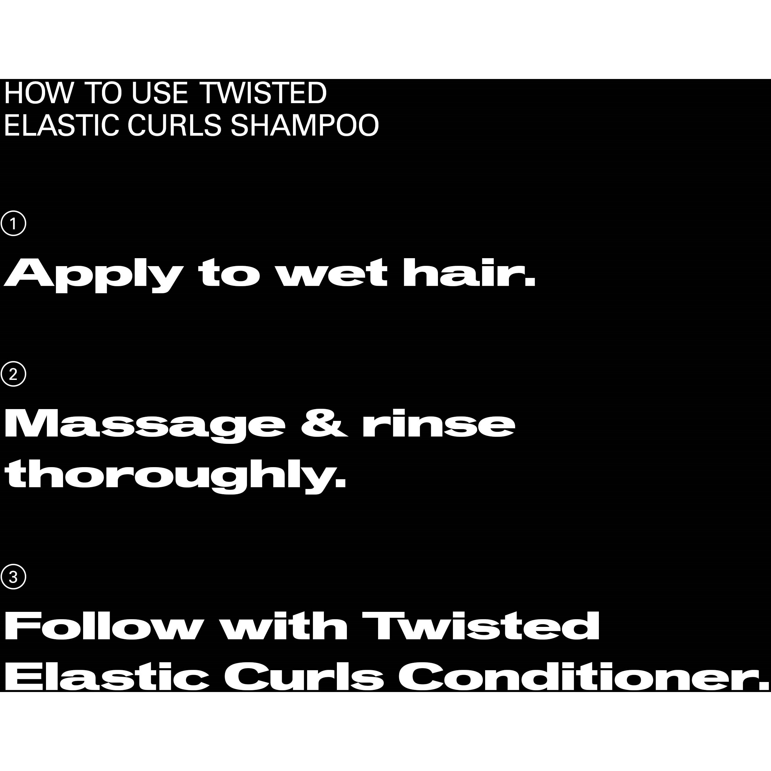 Sebastian Professional Twisted Elastic Curls Shampoo 1000 ml (obrázok 3)