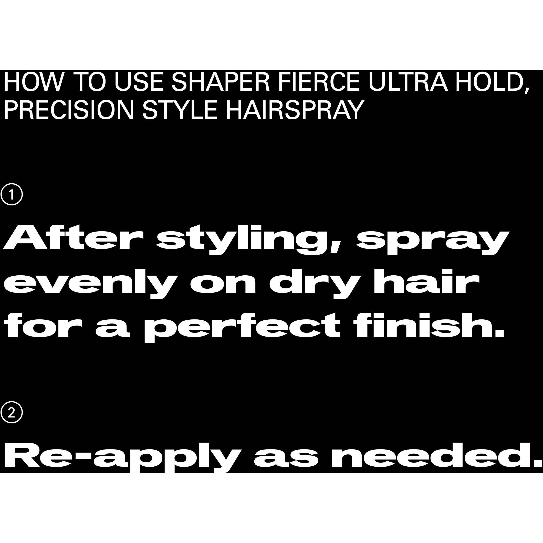 Sebastian Professional Shaper Fierce Max Hold and Mold Styling Spray 3 (obrázok 5)
