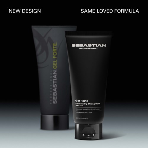Sebastian Professional Styling and texture Gel Forte Shimmering Strong Hold Hair Gel 200 ml
