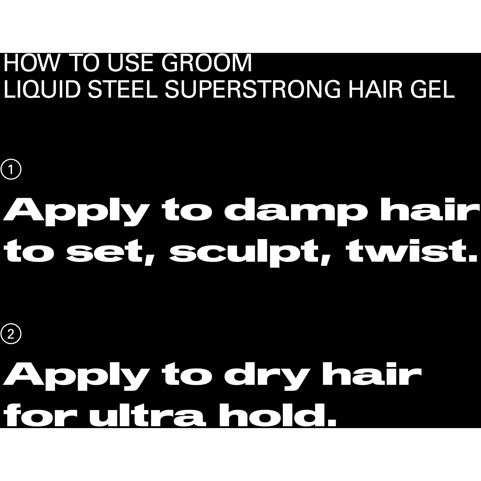 Sebastian Professional Styling and texture Liquid Steel Superstrong Ha (obrázok 5)
