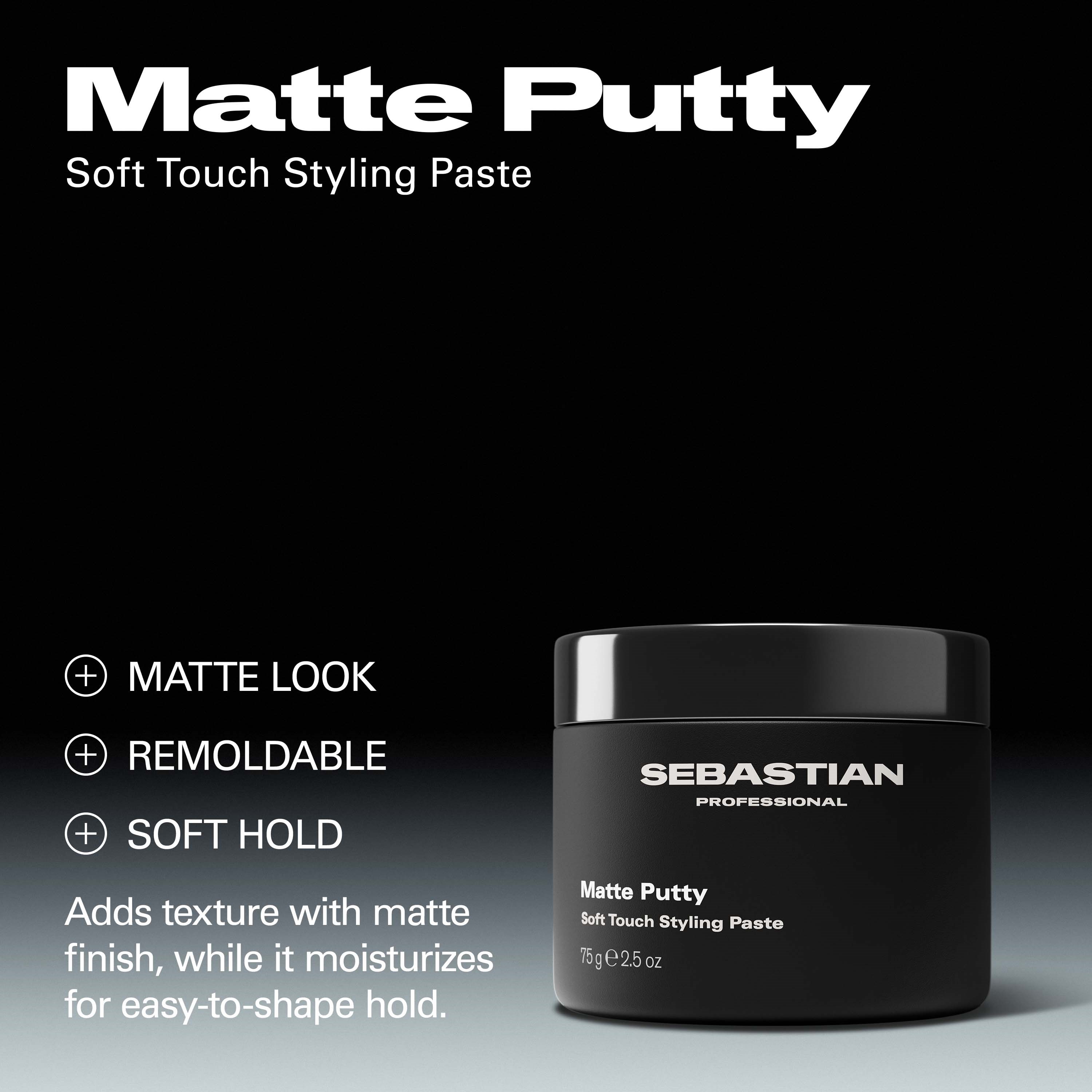 Sebastian Professional Styling and texture Matte Putty Soft Touch Styl (obrázok 3)