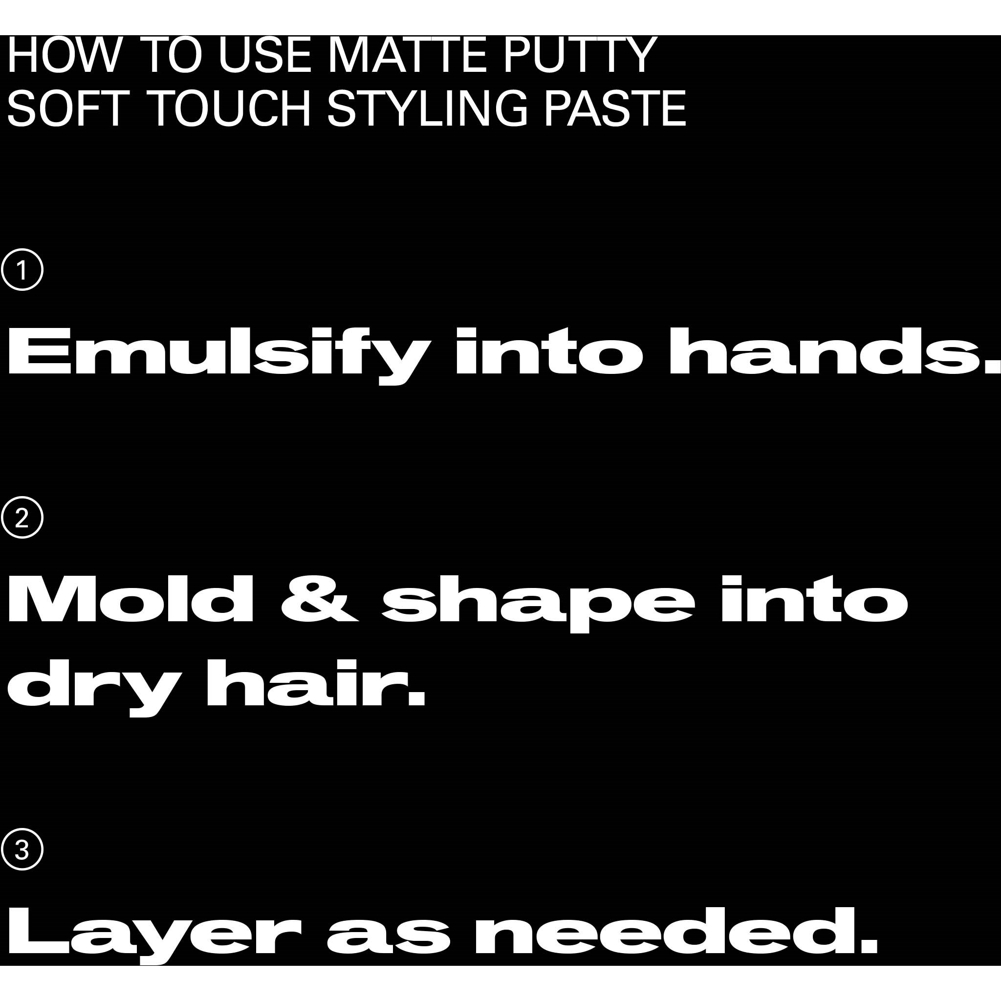 Sebastian Professional Styling and texture Matte Putty Soft Touch Styl (obrázok 5)