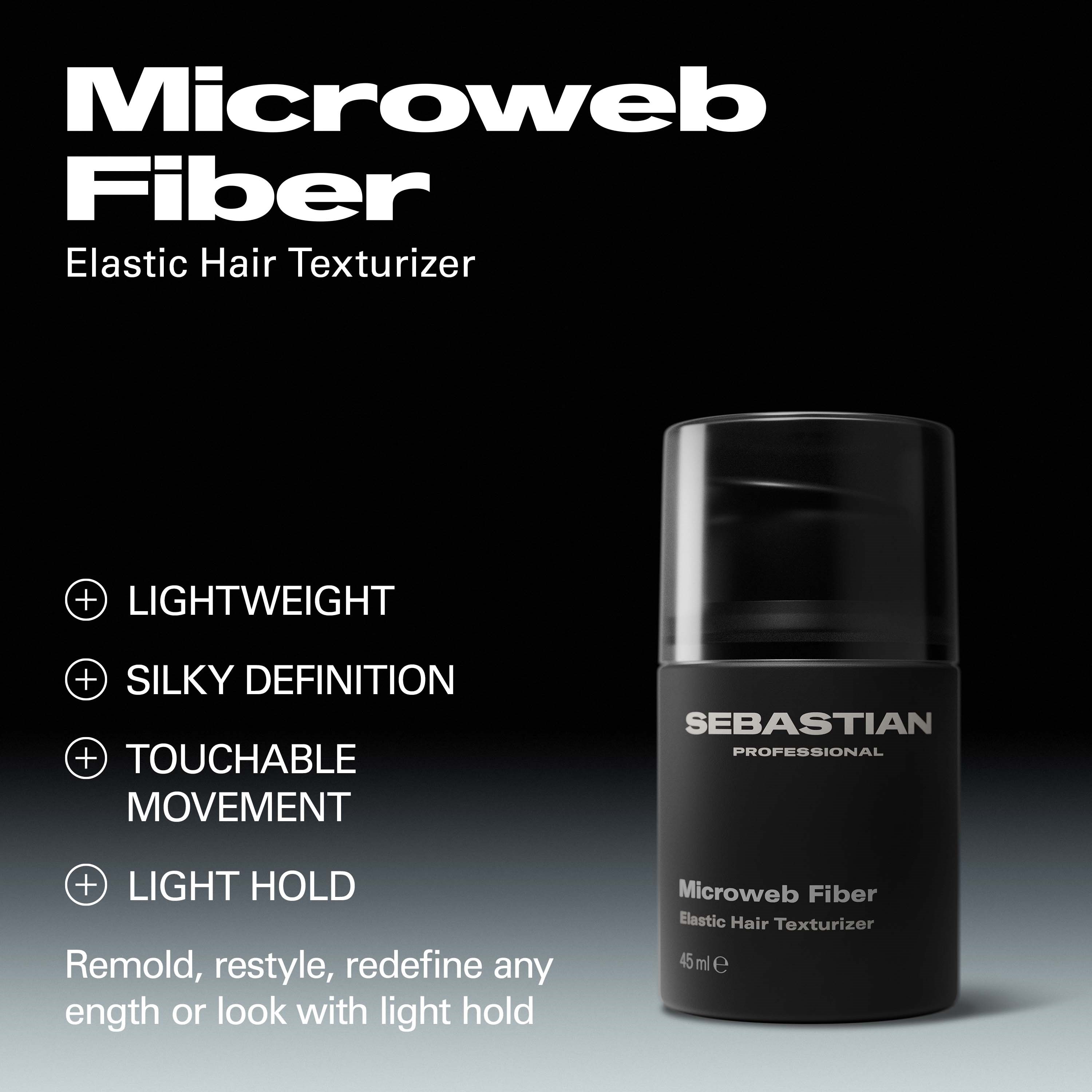 Sebastian Professional Styling and texture Microweb Fiber Elastic Hair (obrázok 3)