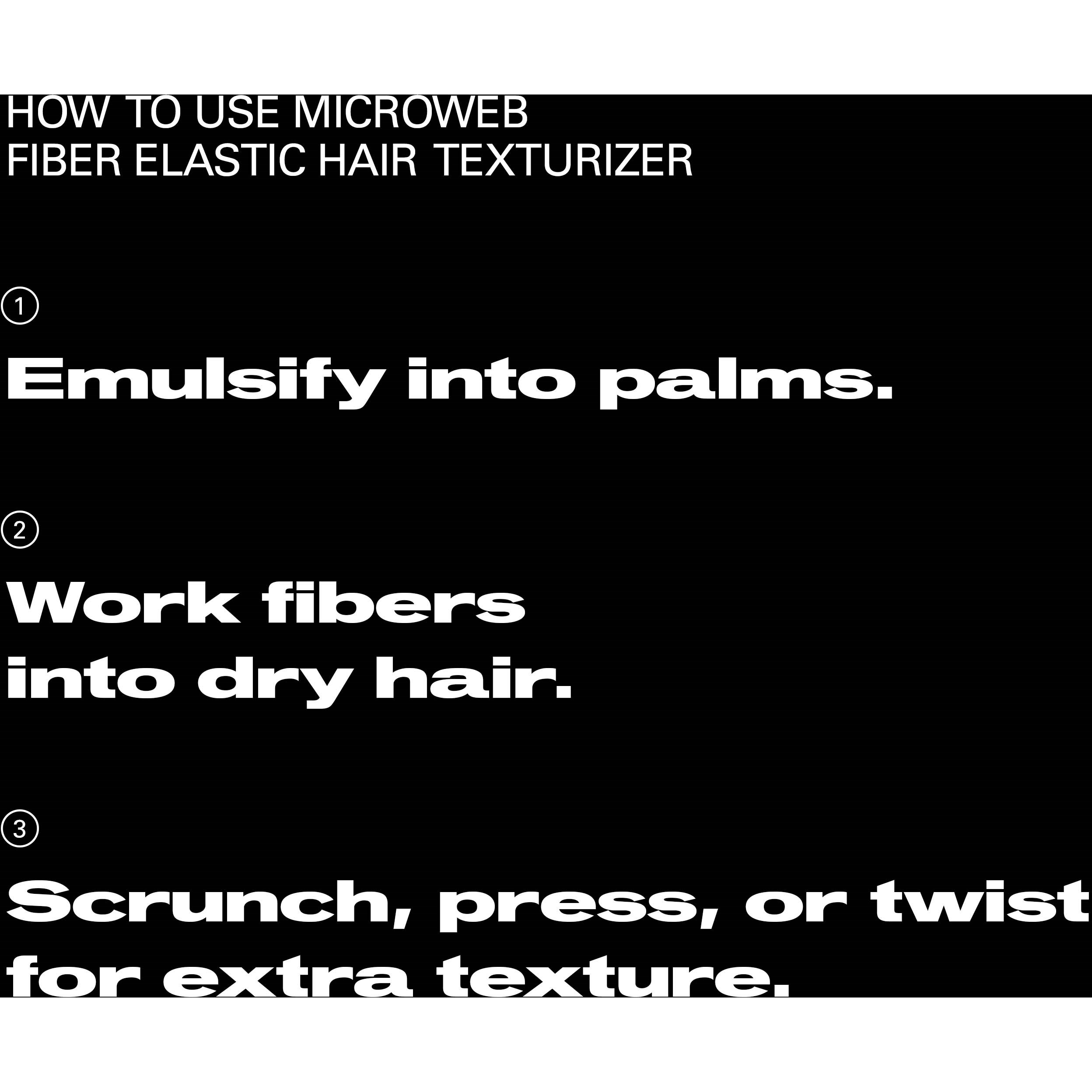 Sebastian Professional Styling and texture Microweb Fiber Elastic Hair (obrázok 5)
