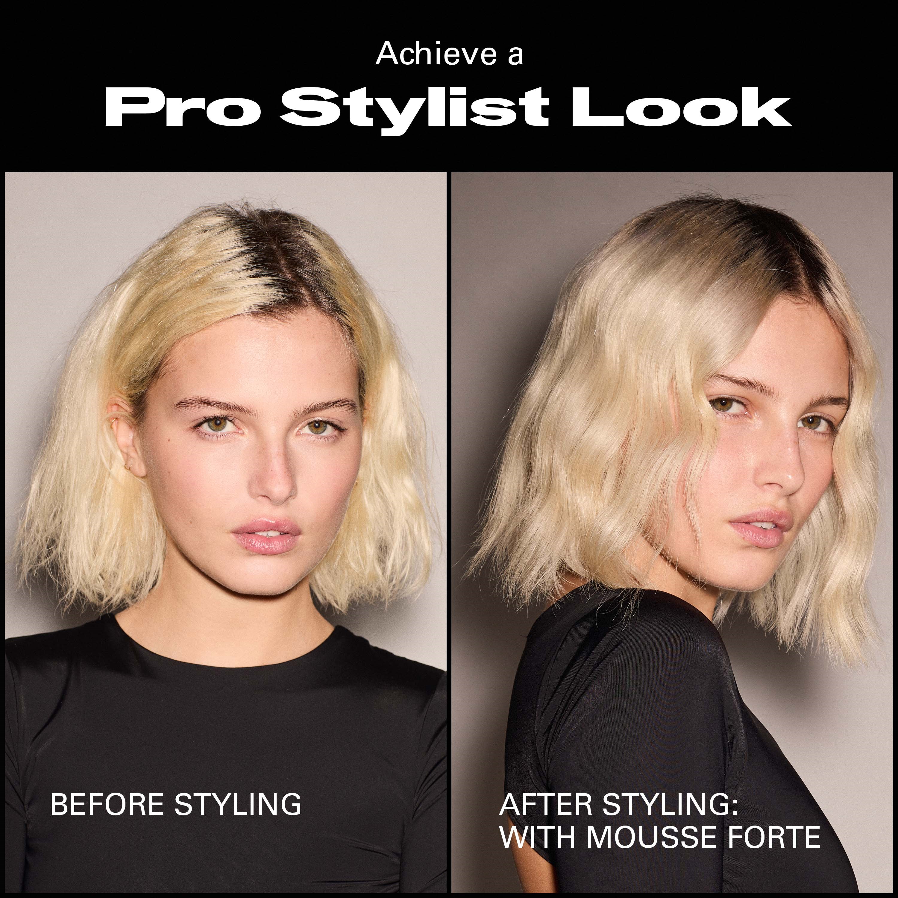 Sebastian Professional Styling and texture Mousse Forte Strong Hold Vo (obrázok 4)